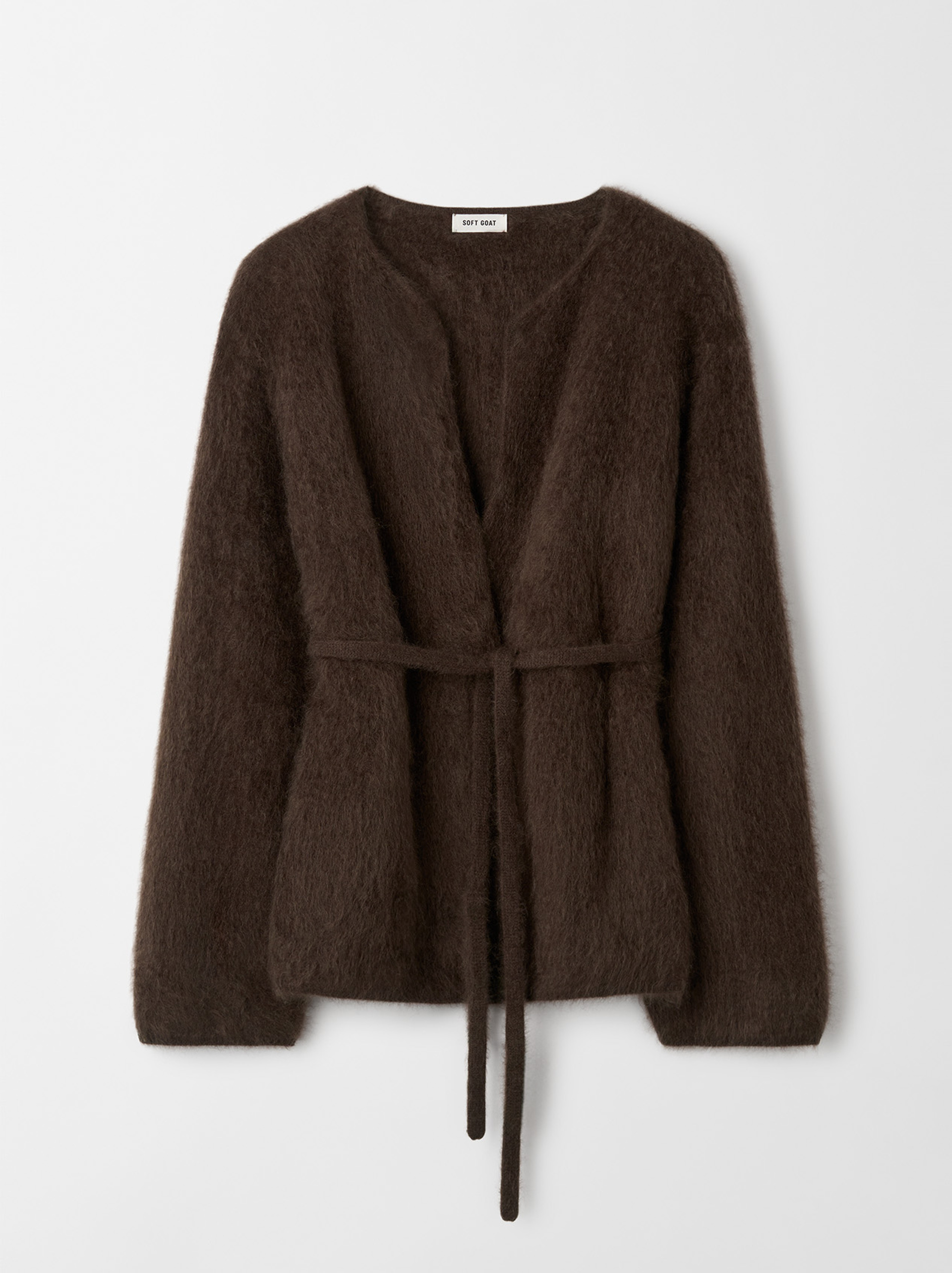 Brushed cardigan 1