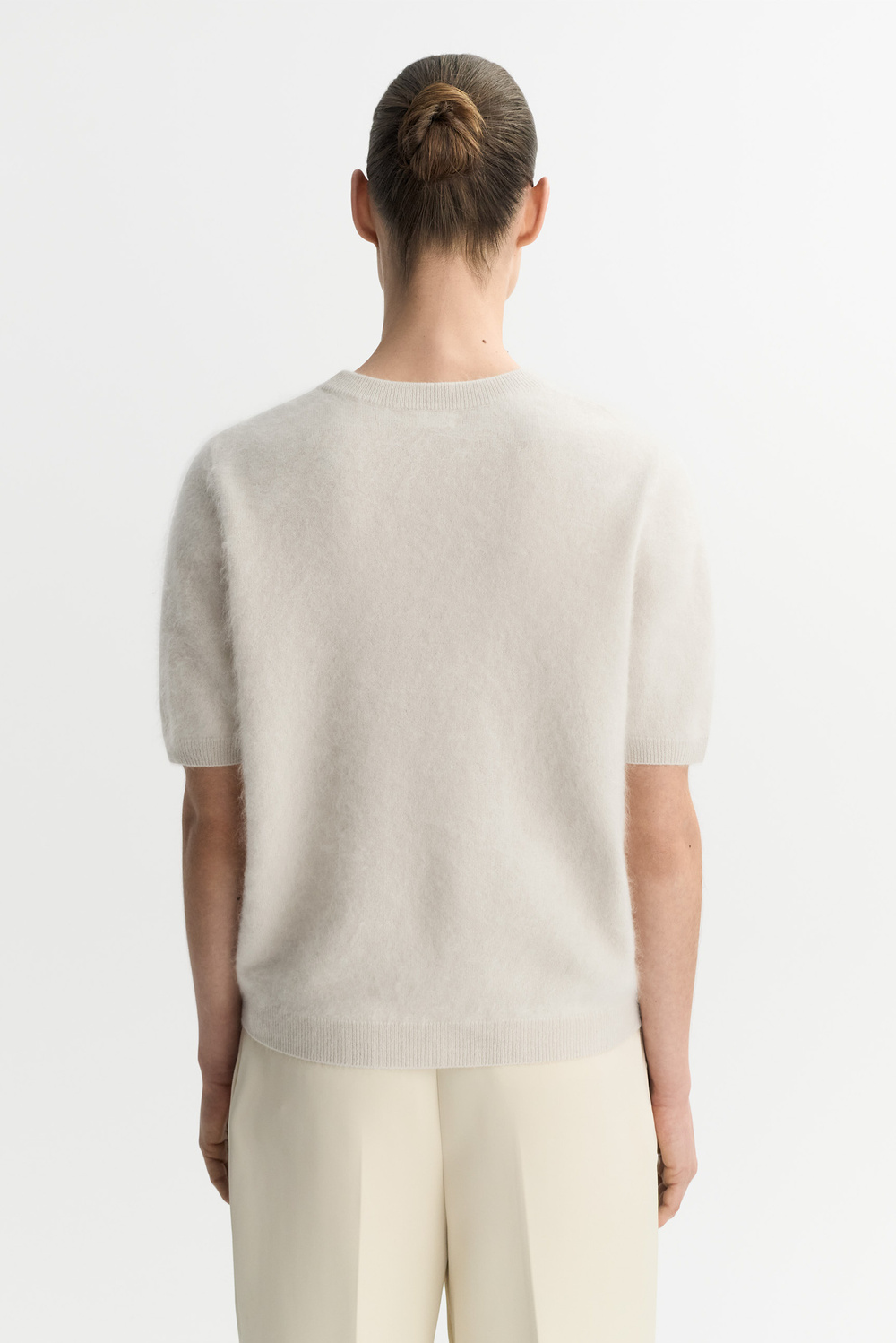 完売jself Sleeve Slit Short Sweat グレー SLIT SHORT HOODIE(F GREY): TOPSjosemoon