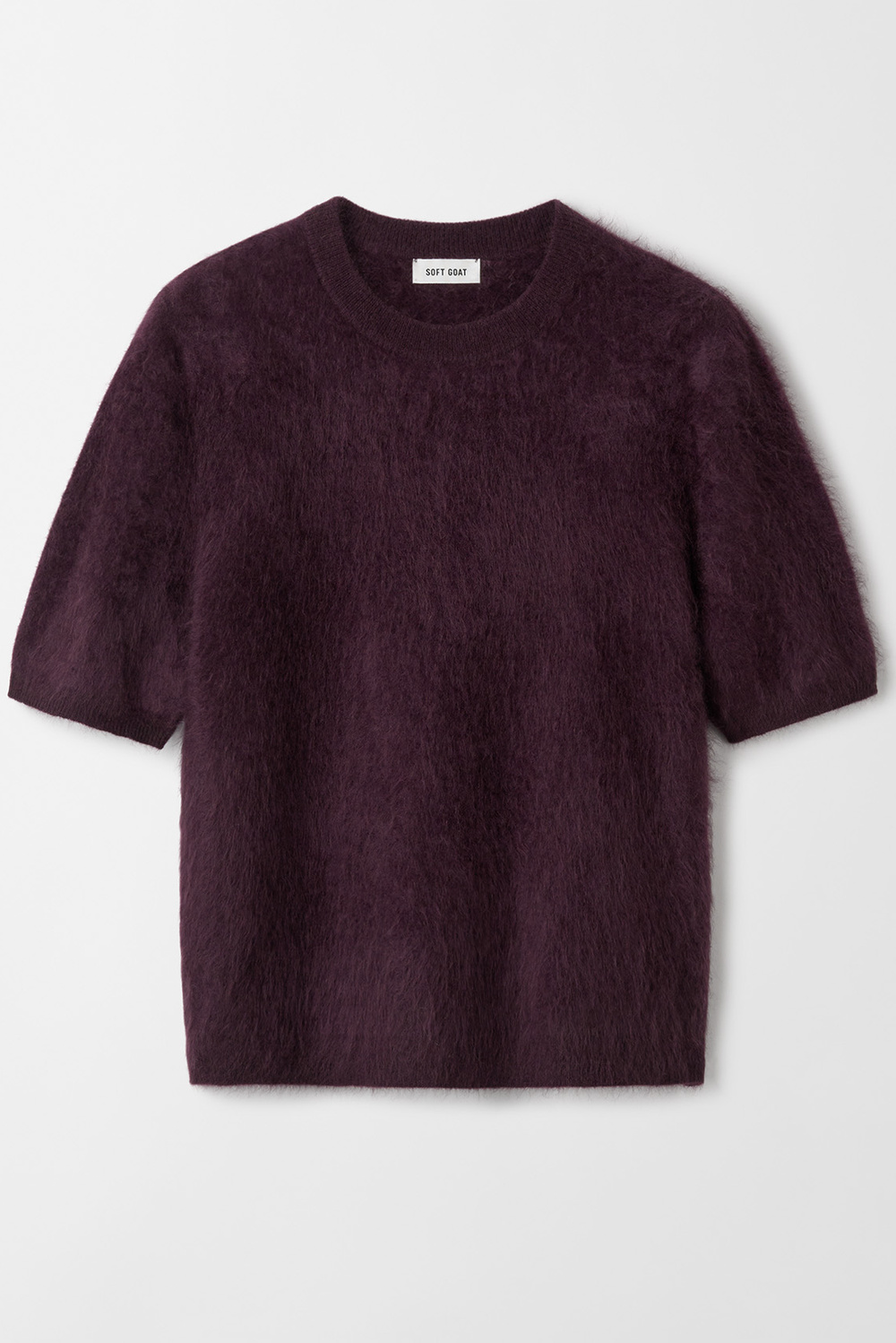 Brushed short sleeve - Shortsleeves - Chalk | Soft Goat