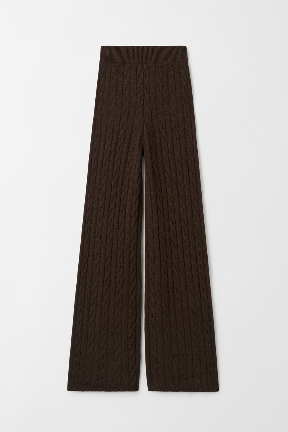 Double knit pants - Pants - Camel | Soft Goat