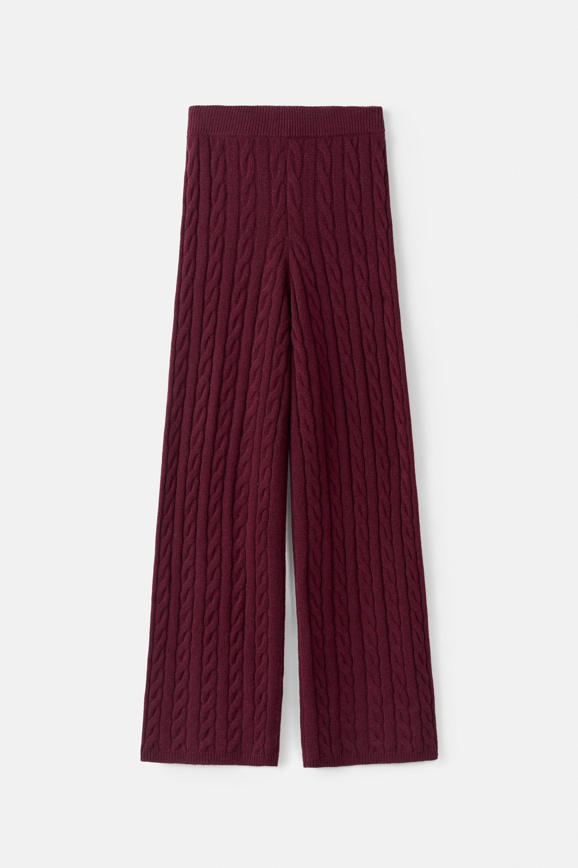 Cable Knit Pants 1