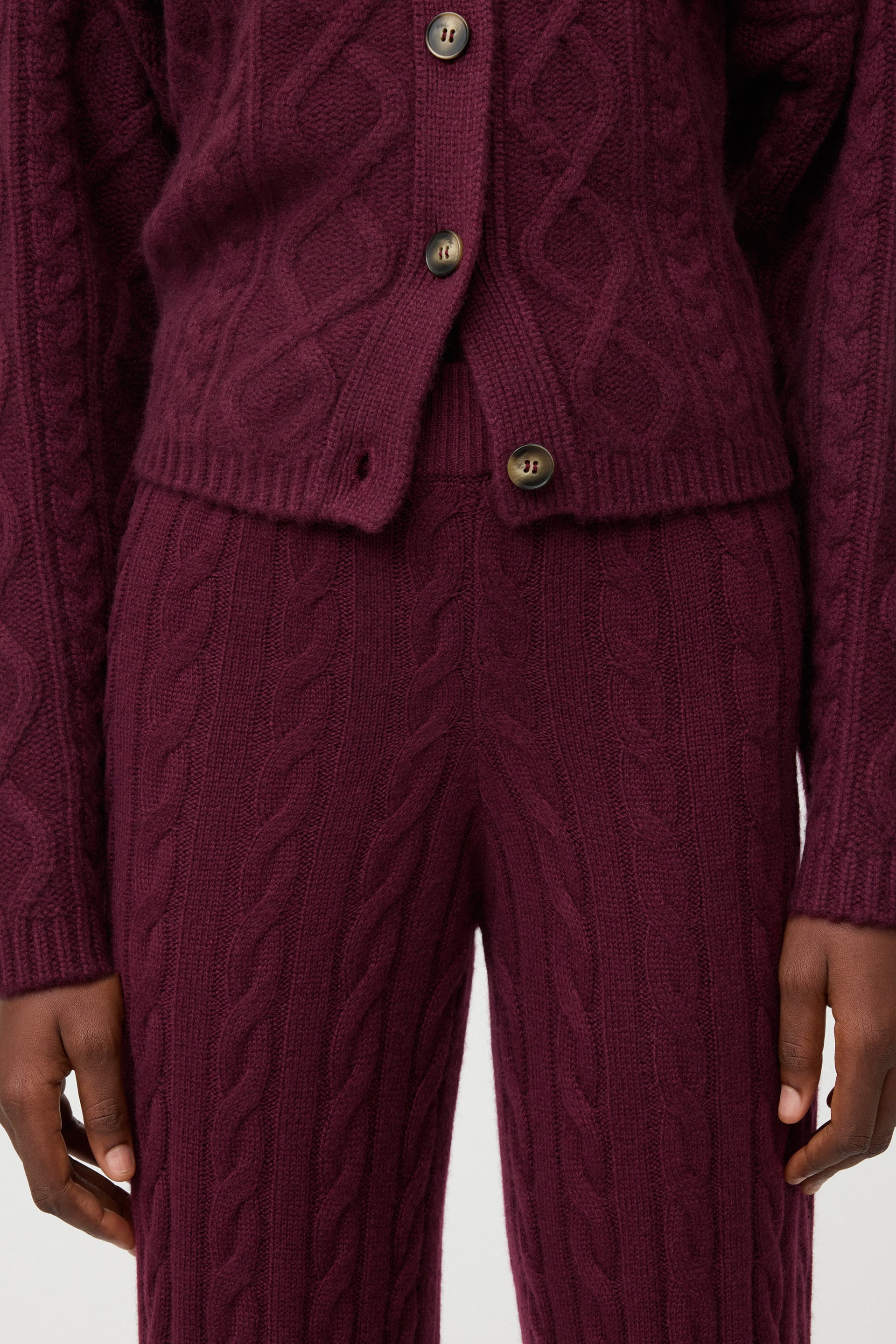 Cable Knit Pants 4