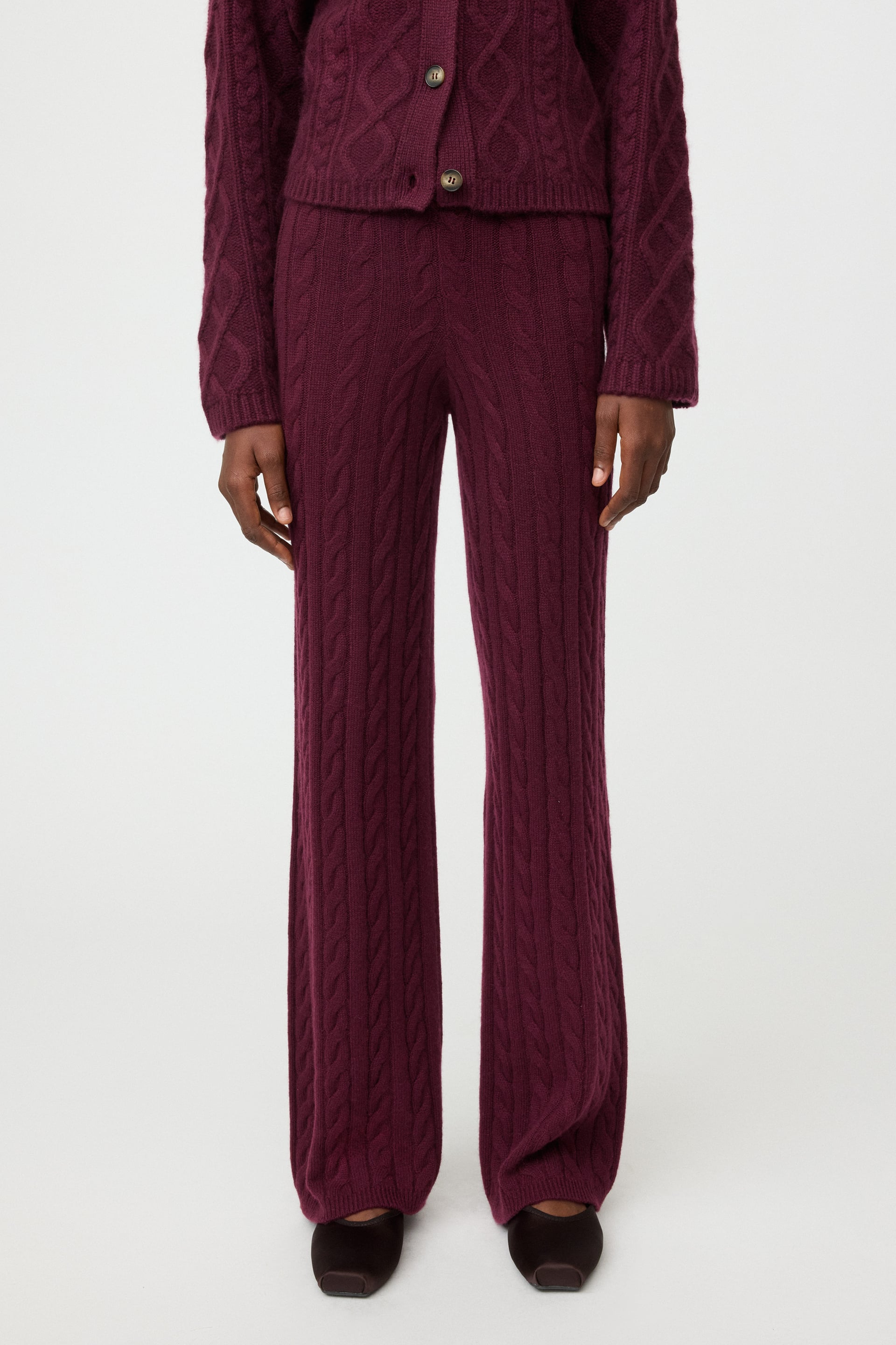 Cable Knit Pants 2