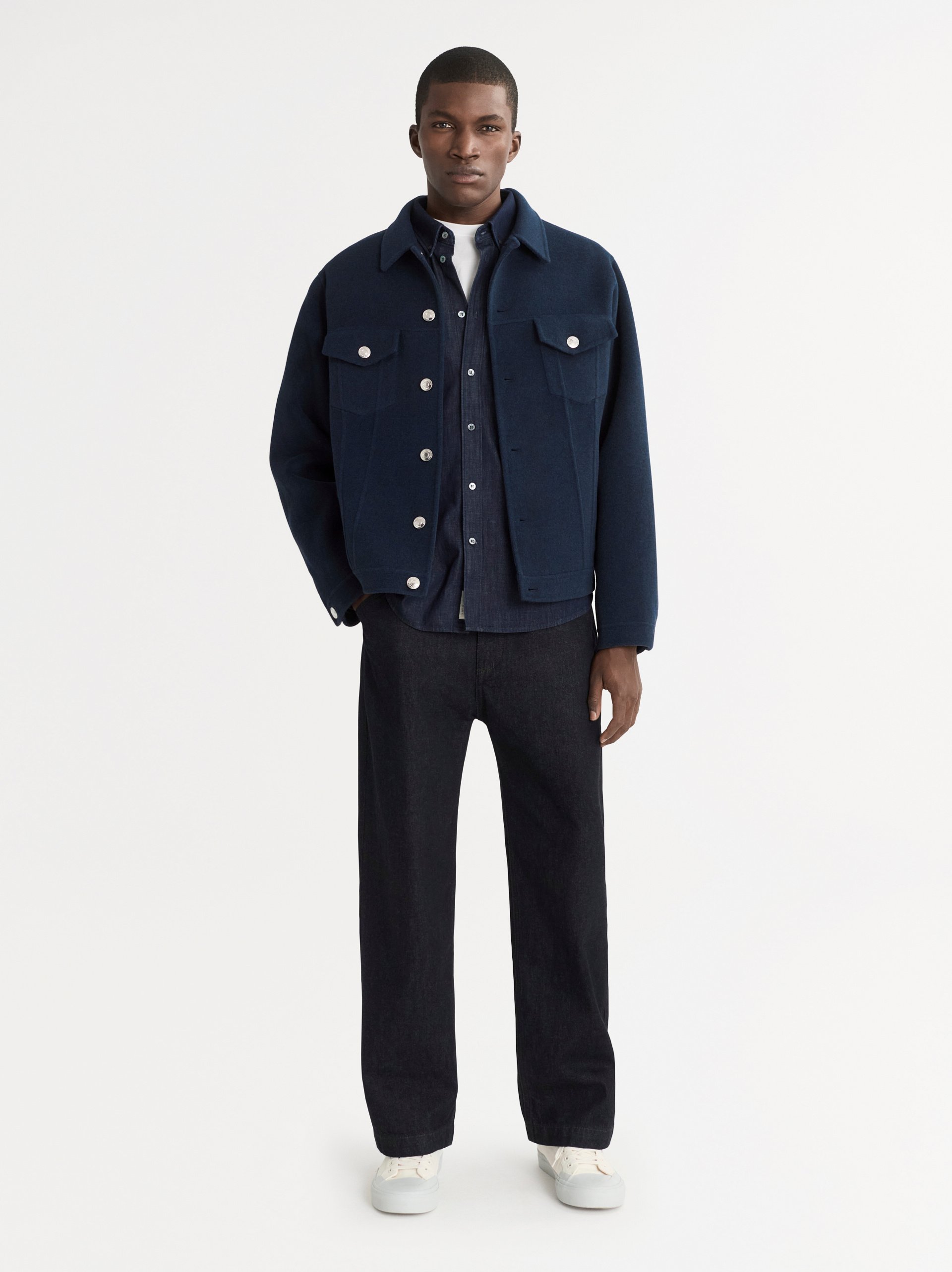 Men's Denim Jacket Denim Blue 2