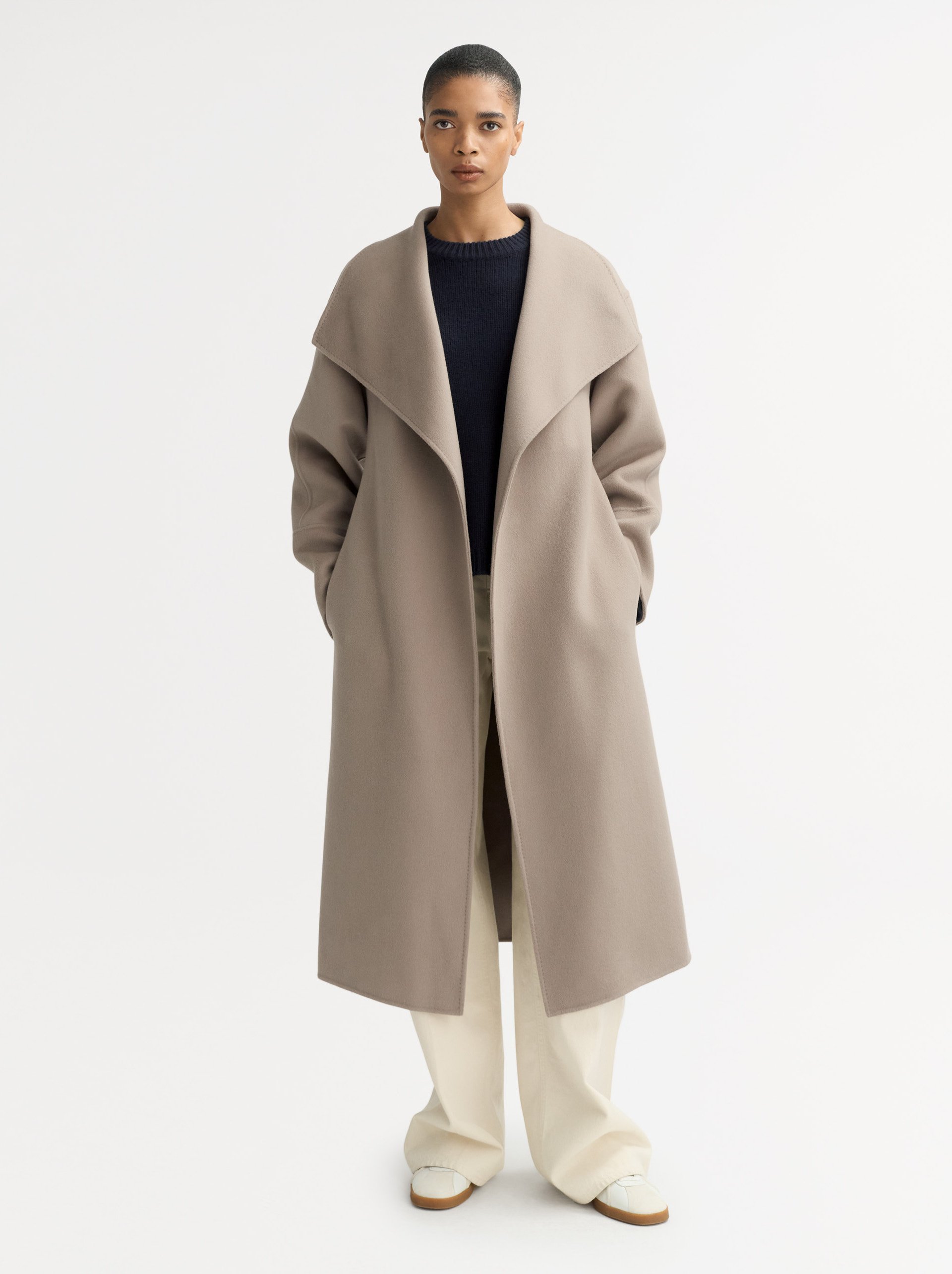Long coat Dark Sand 2