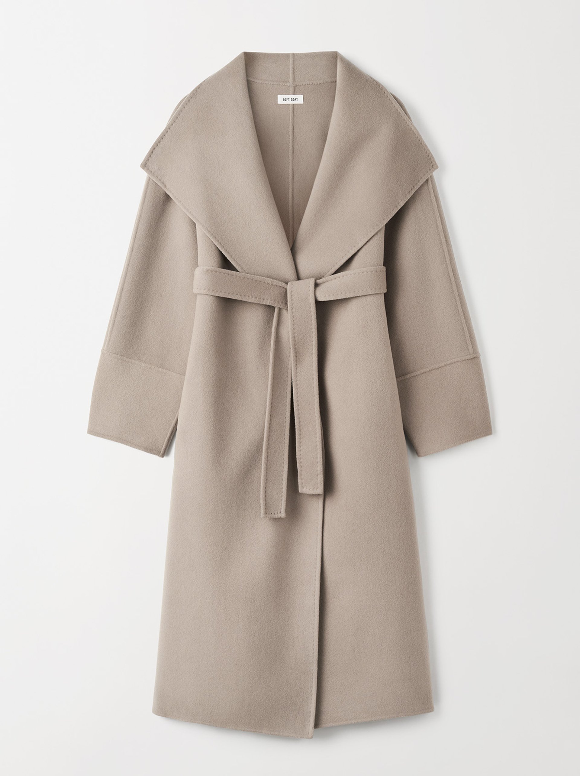 Long coat Dark Sand 1