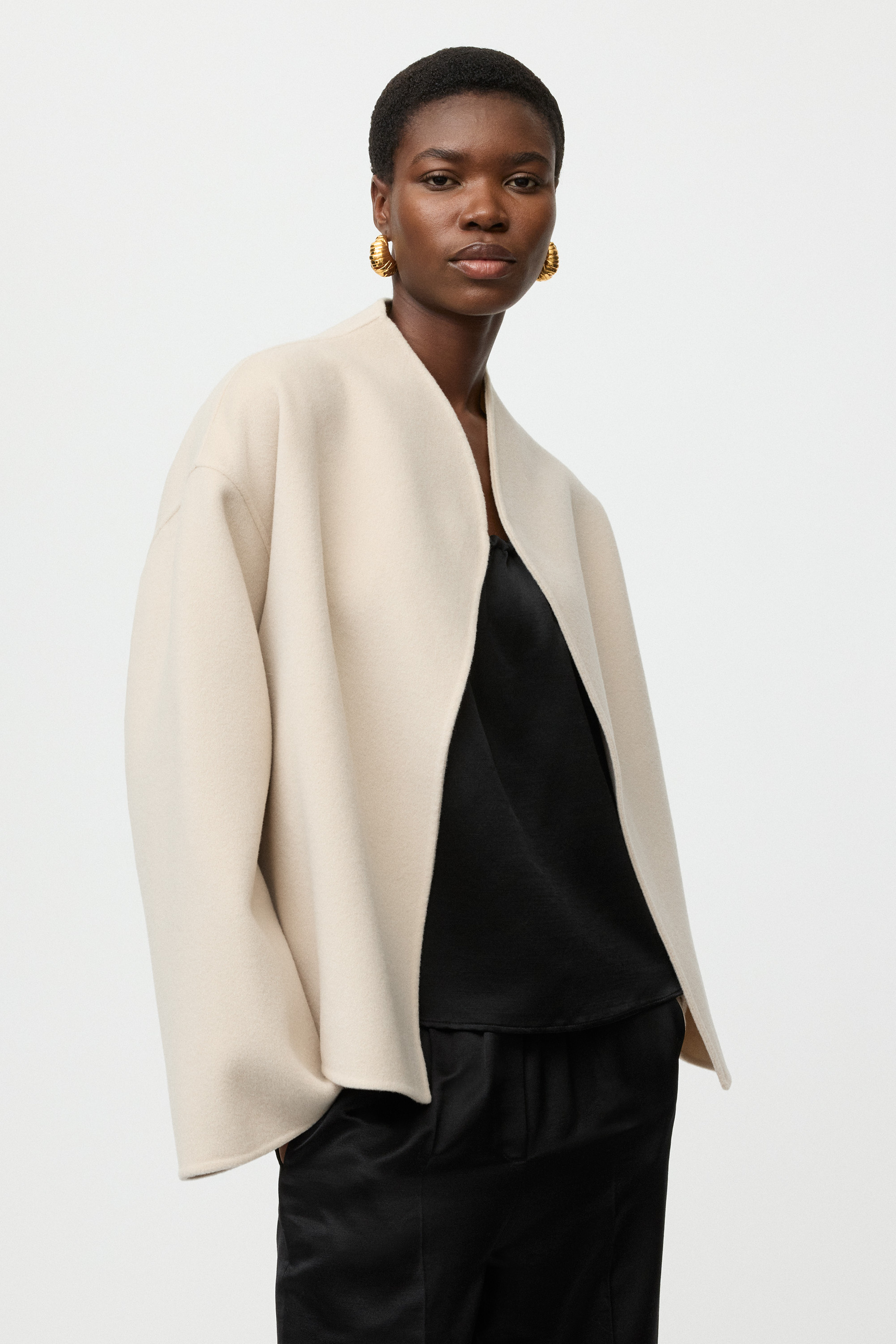 Short Jacket Chalk 1