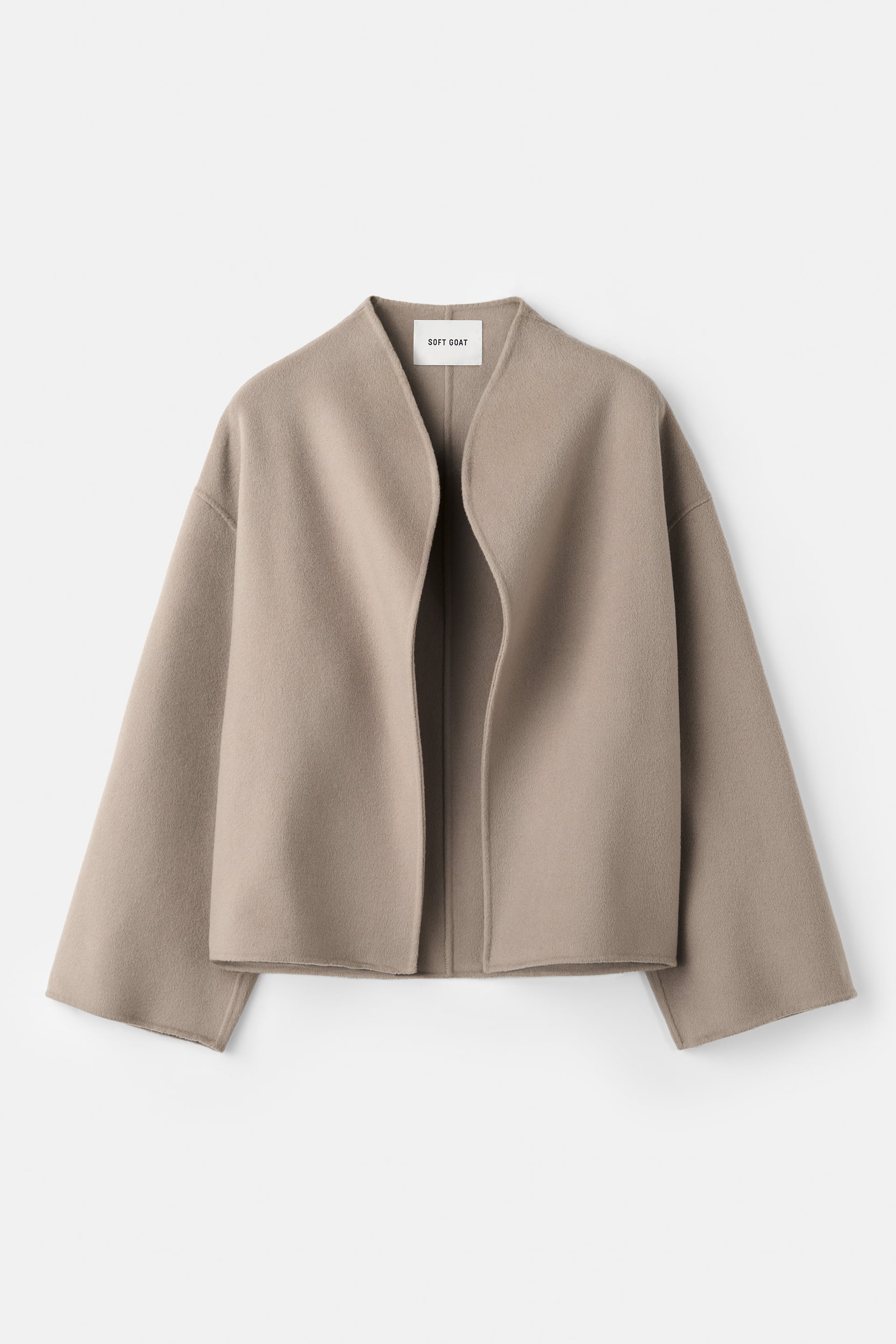 Short jacket Dark Sand 1