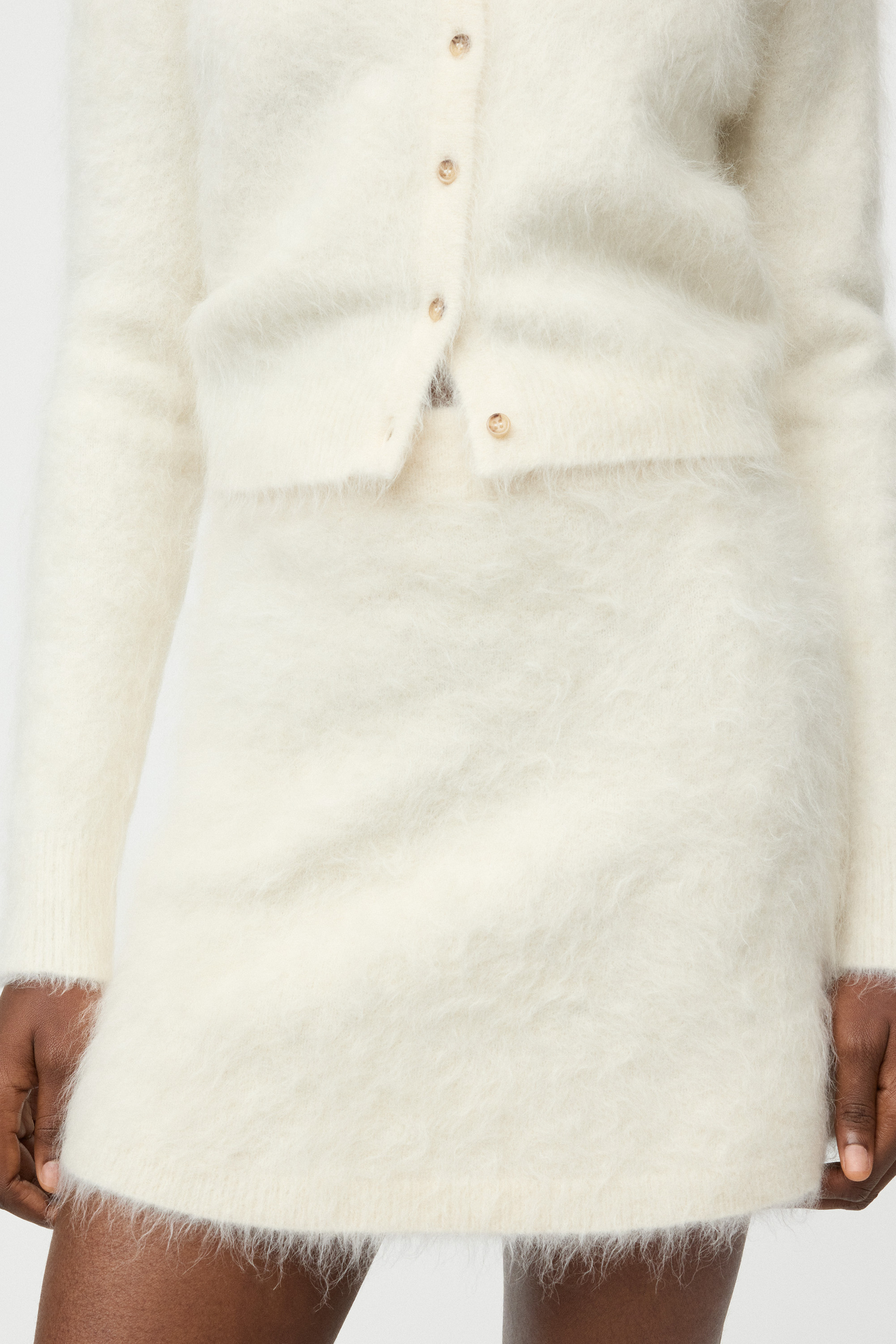 Alpaca mini skirt 4