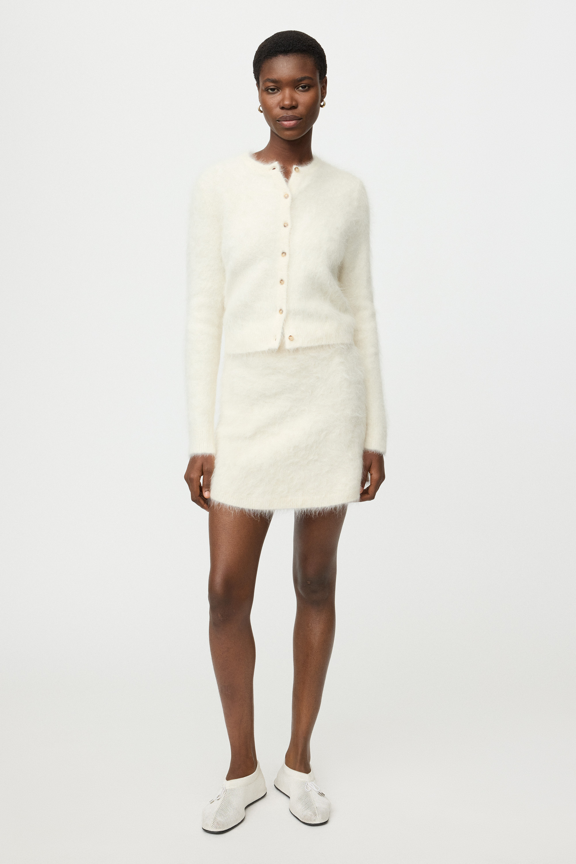 Alpaca mini skirt 0
