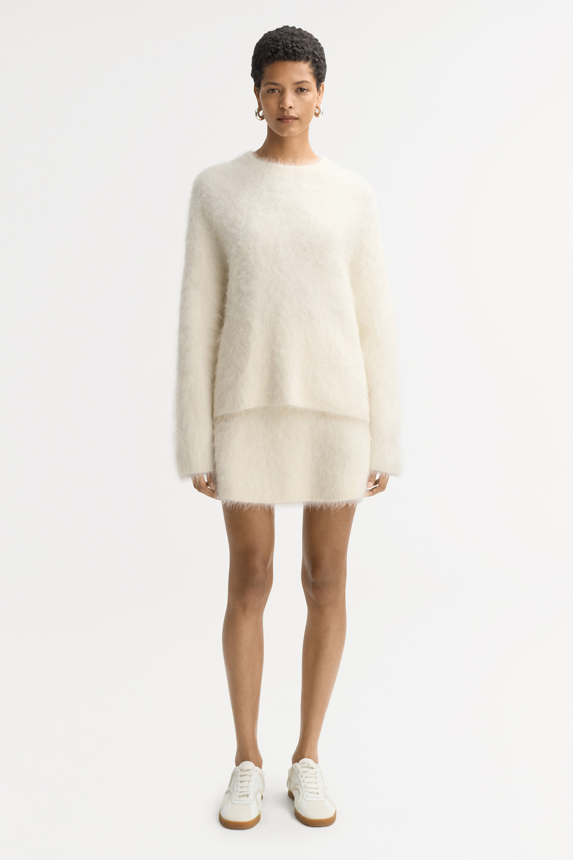 Alpaca mini skirt 0