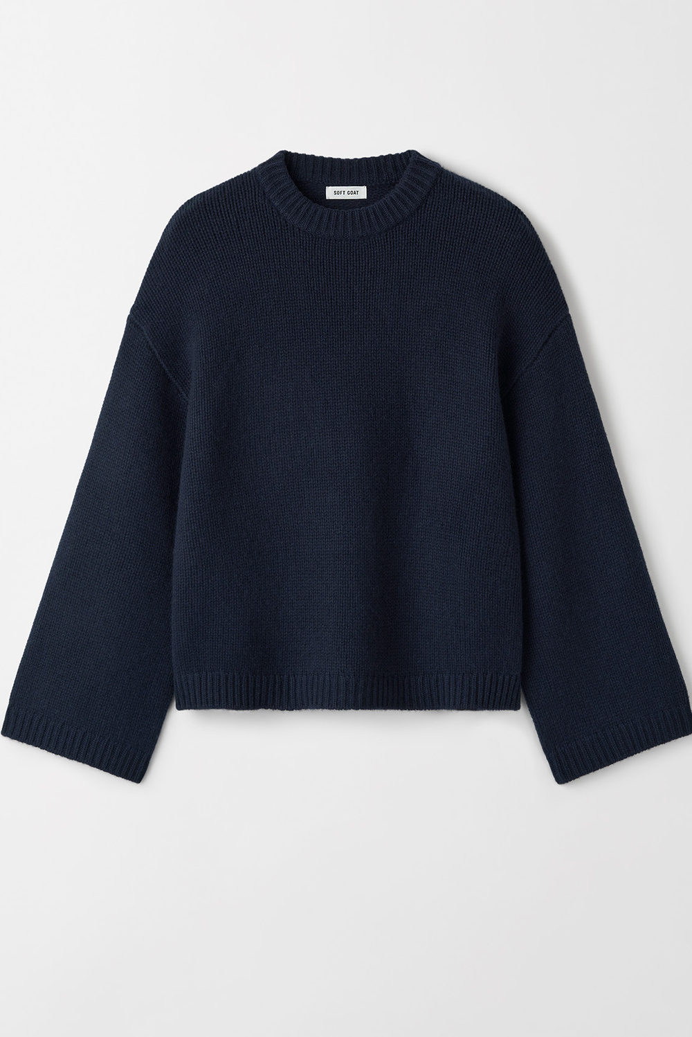 anuke Crewneck Soft Knit チャコールグレー 完売 Seamless-3D-Knit-Crewneck-