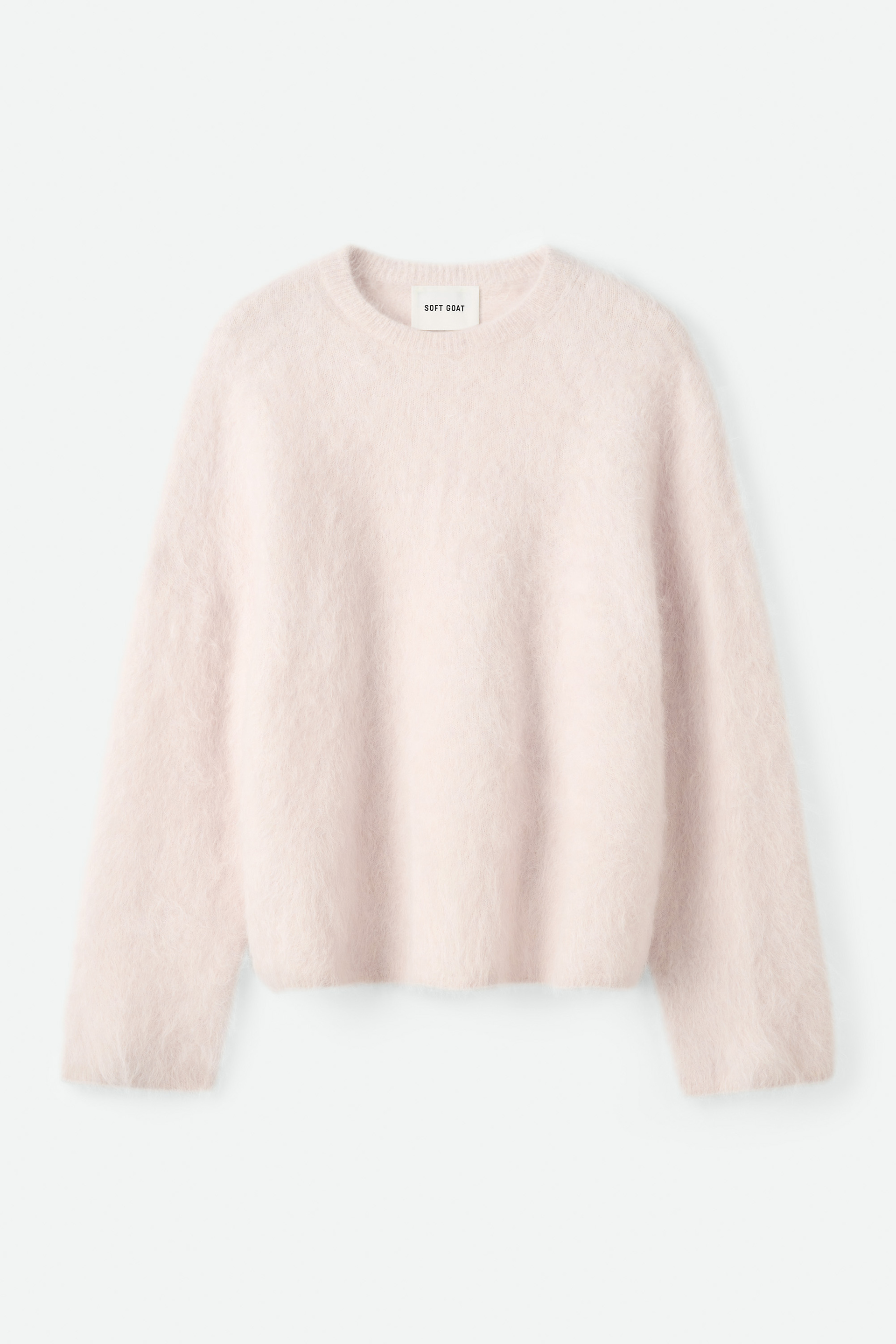 Alpaca crewneck Powder 1