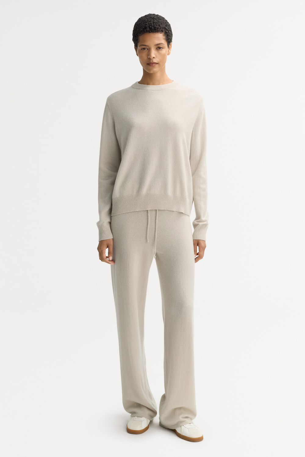 Cashmere set - Pants - Black | Soft Goat