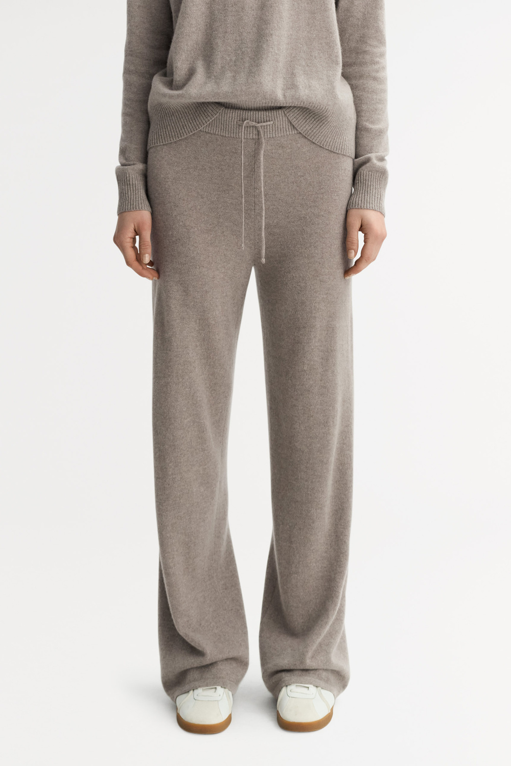 Cashmere set - Pants - Chalk | Soft Goat