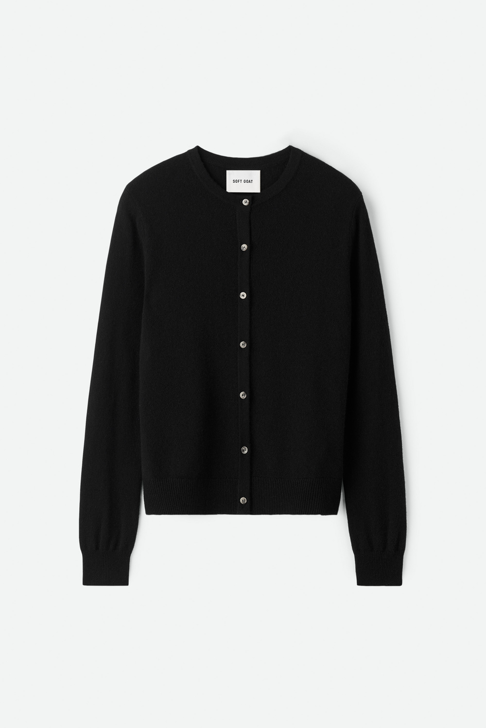 Cardigan - Cardigans - Chalk | Soft Goat