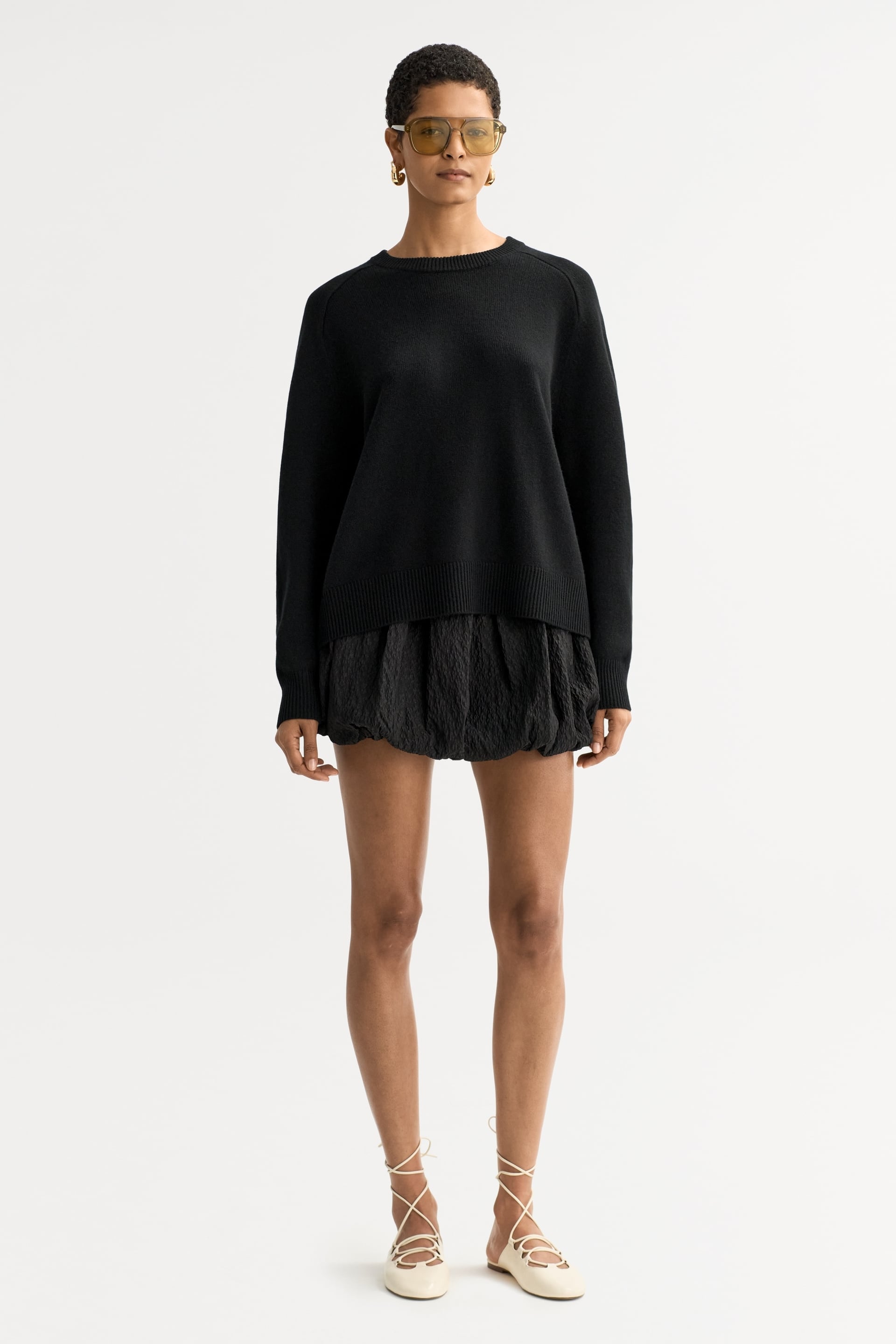 Boyfriend crewneck Black 2
