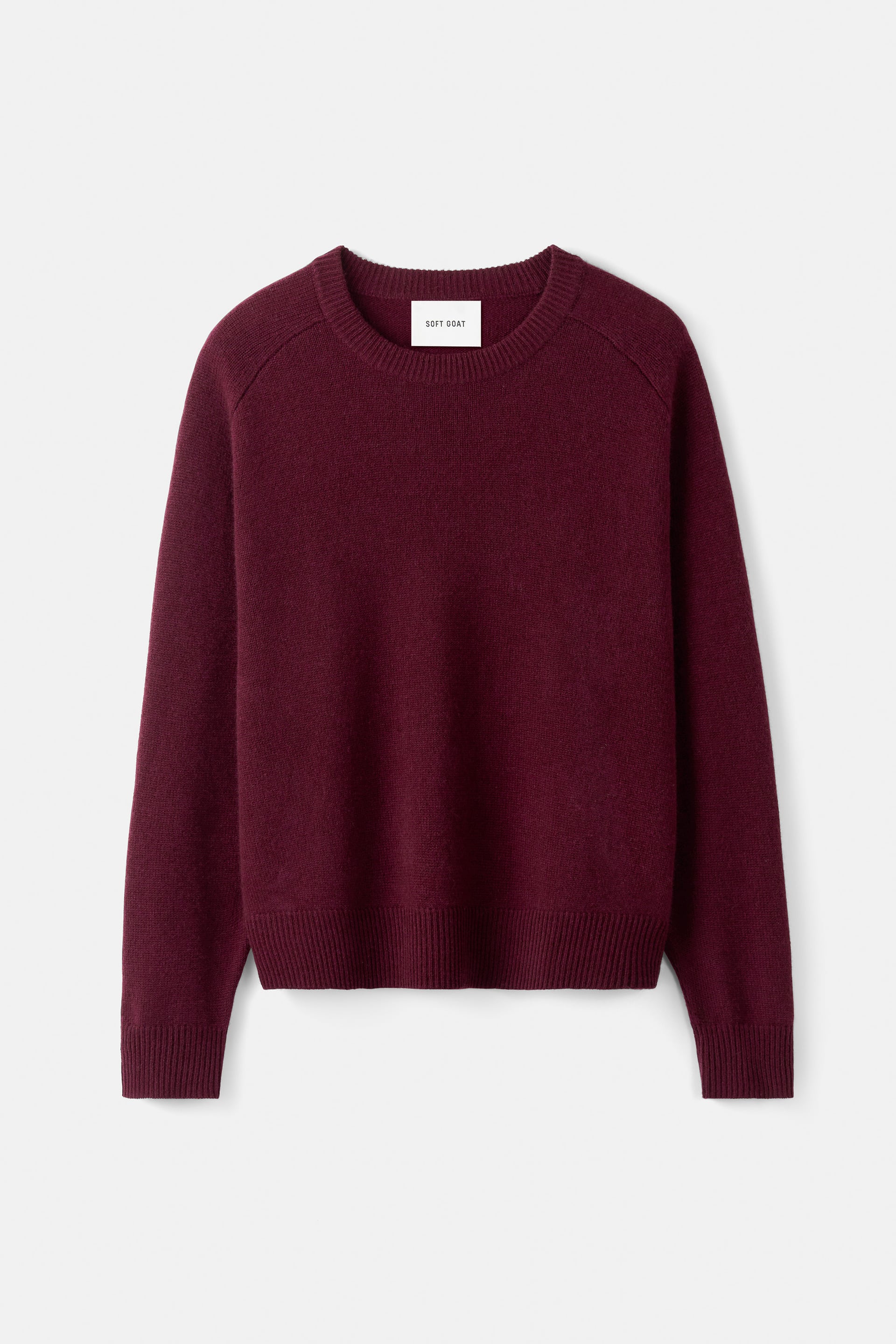 Boyfriend crewneck Bordeaux 1