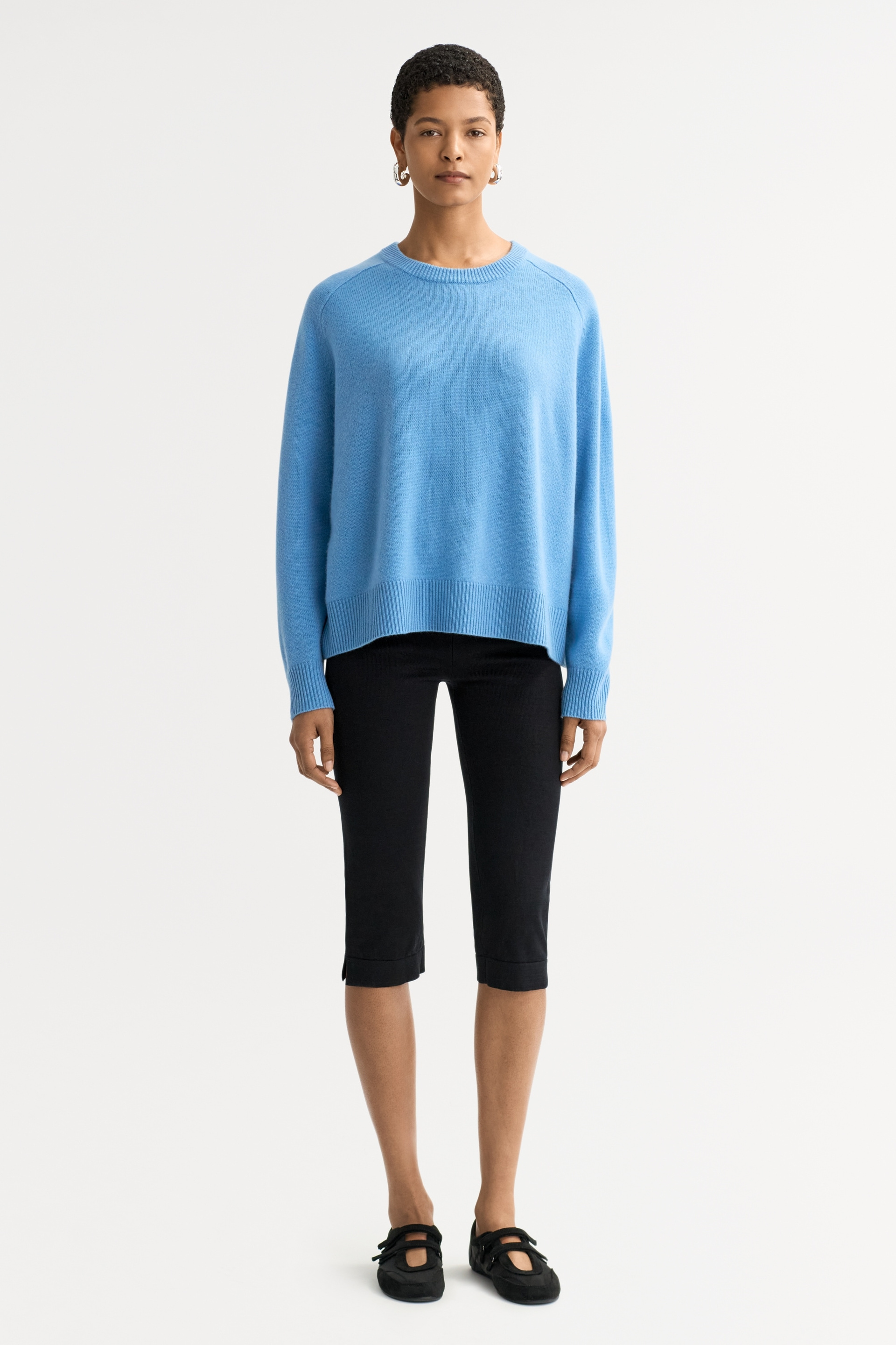 Boyfriend crewneck Azure 2