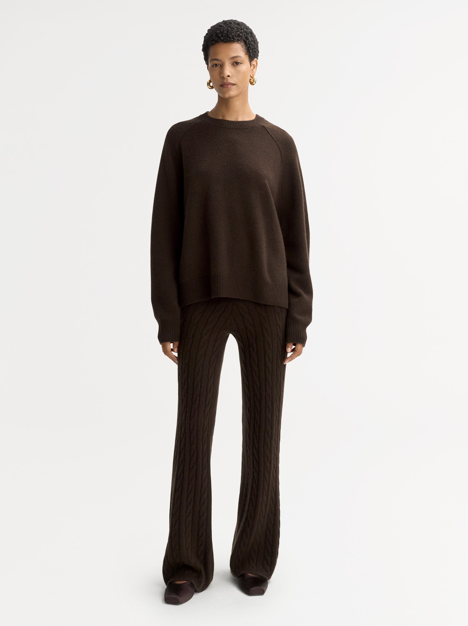Boyfriend crewneck Mocha 2