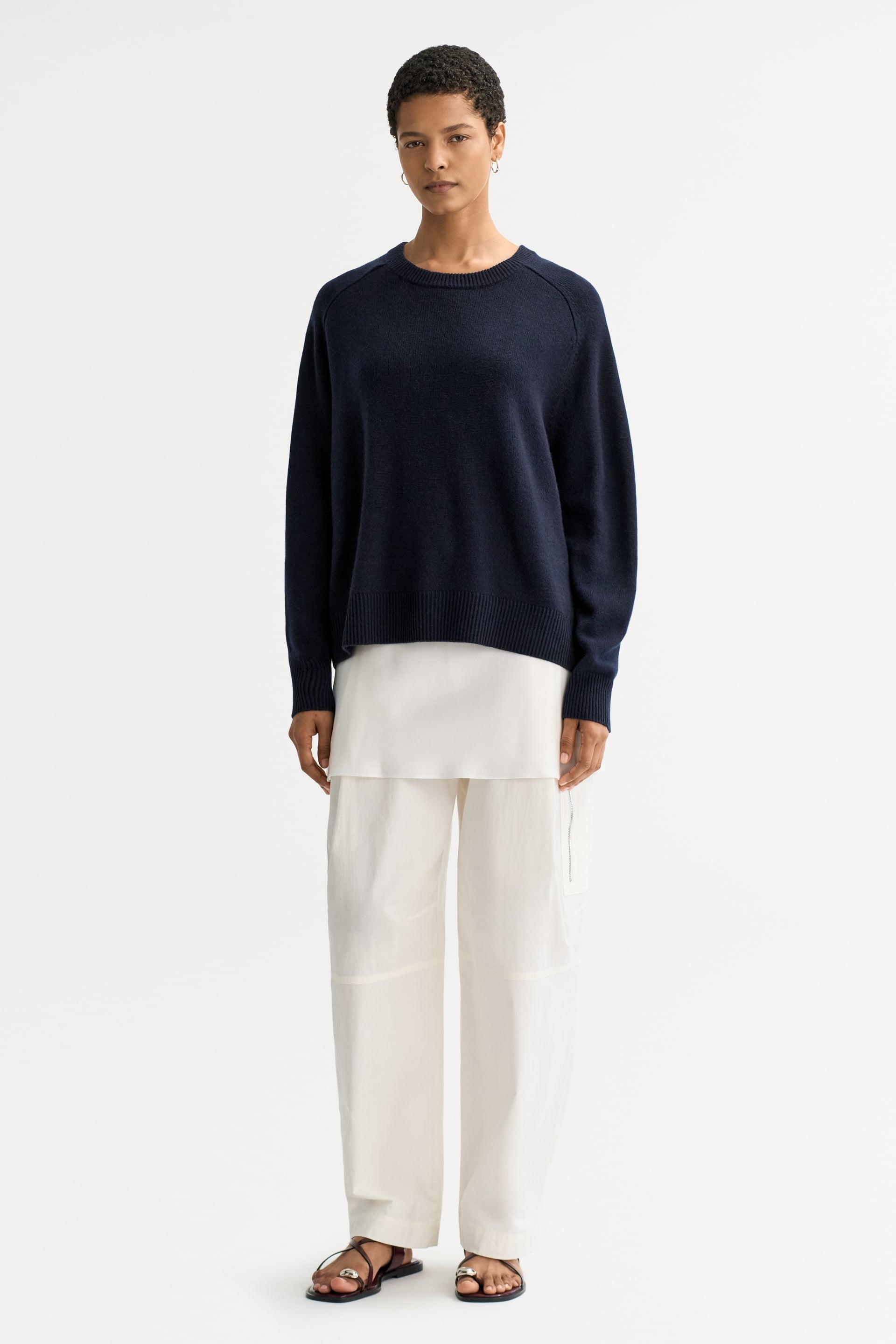 Boyfriend crewneck Navy 2