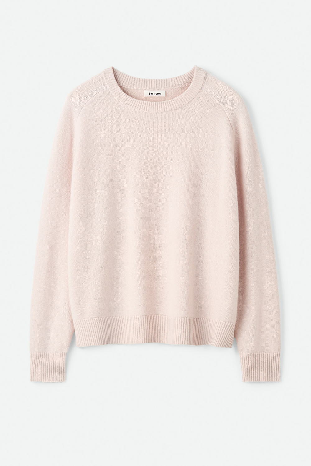 トップス SOFT GOAT Boyfriend Crewneck Knit Boyfriend crewneck - Crewnecks - Greige | Soft Goat