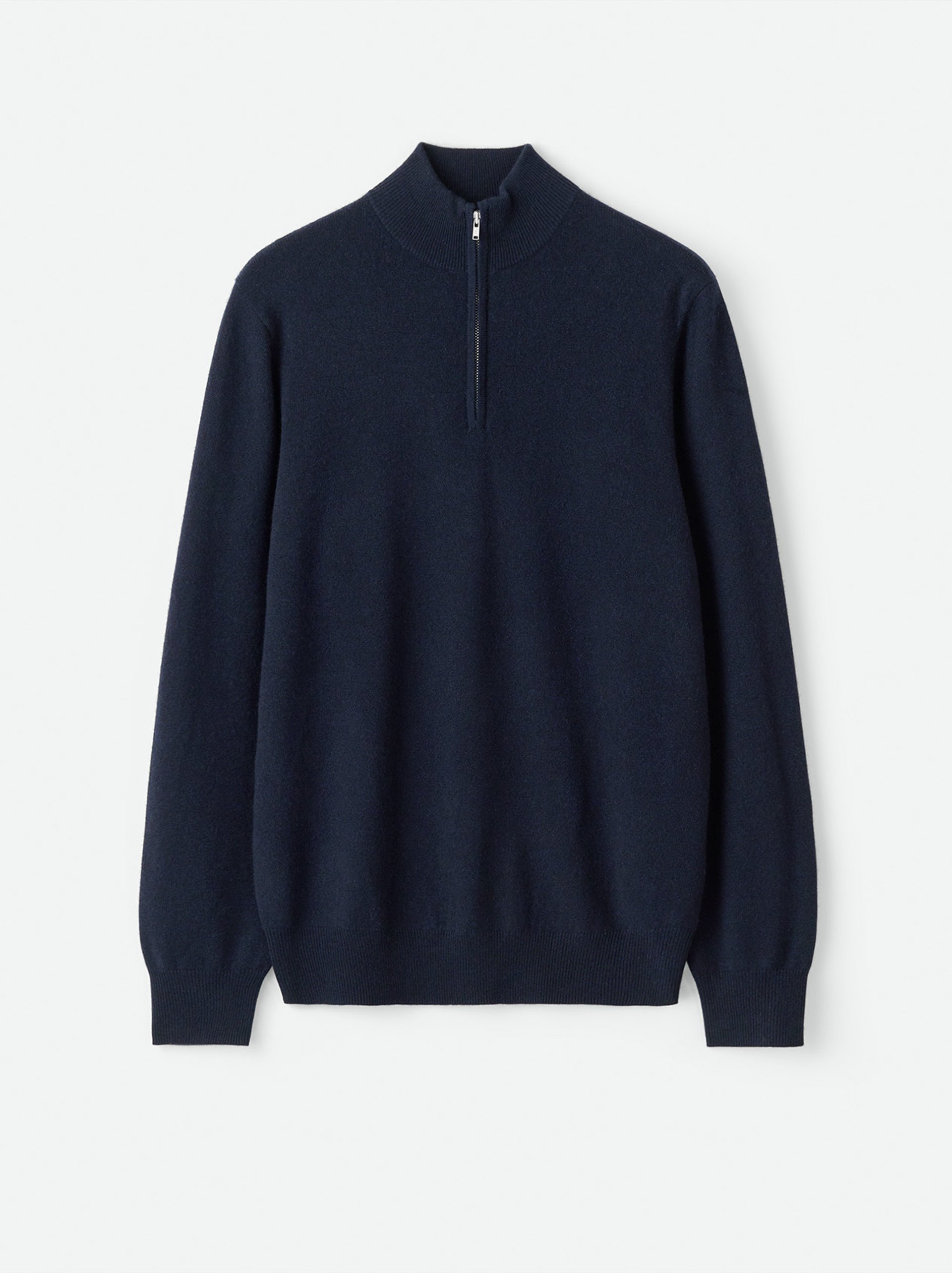 Men's Half Zip Navy 1