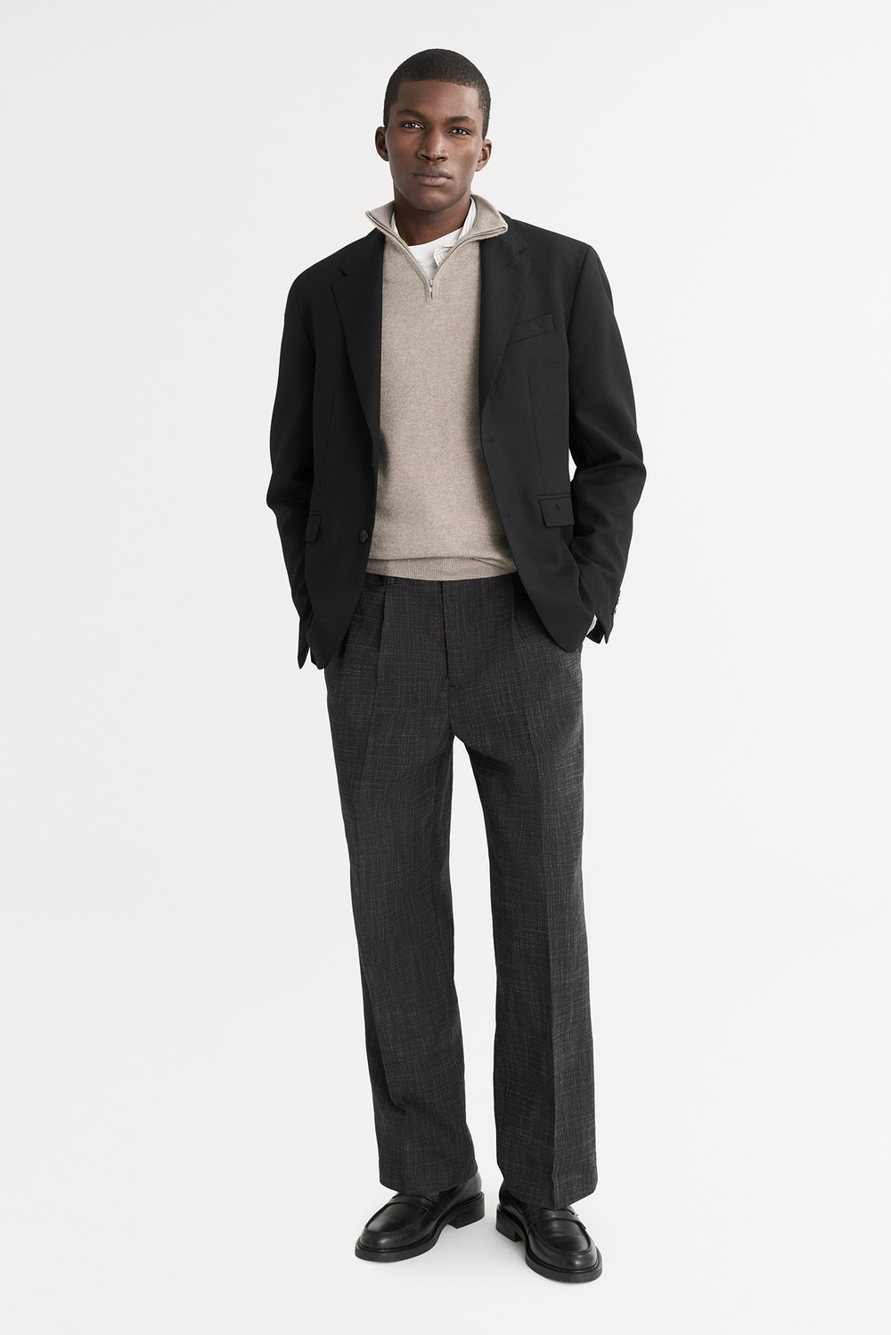 その他 Soft Goat Black cashmere suit Cashmere set - Pants - Black | Soft Goat