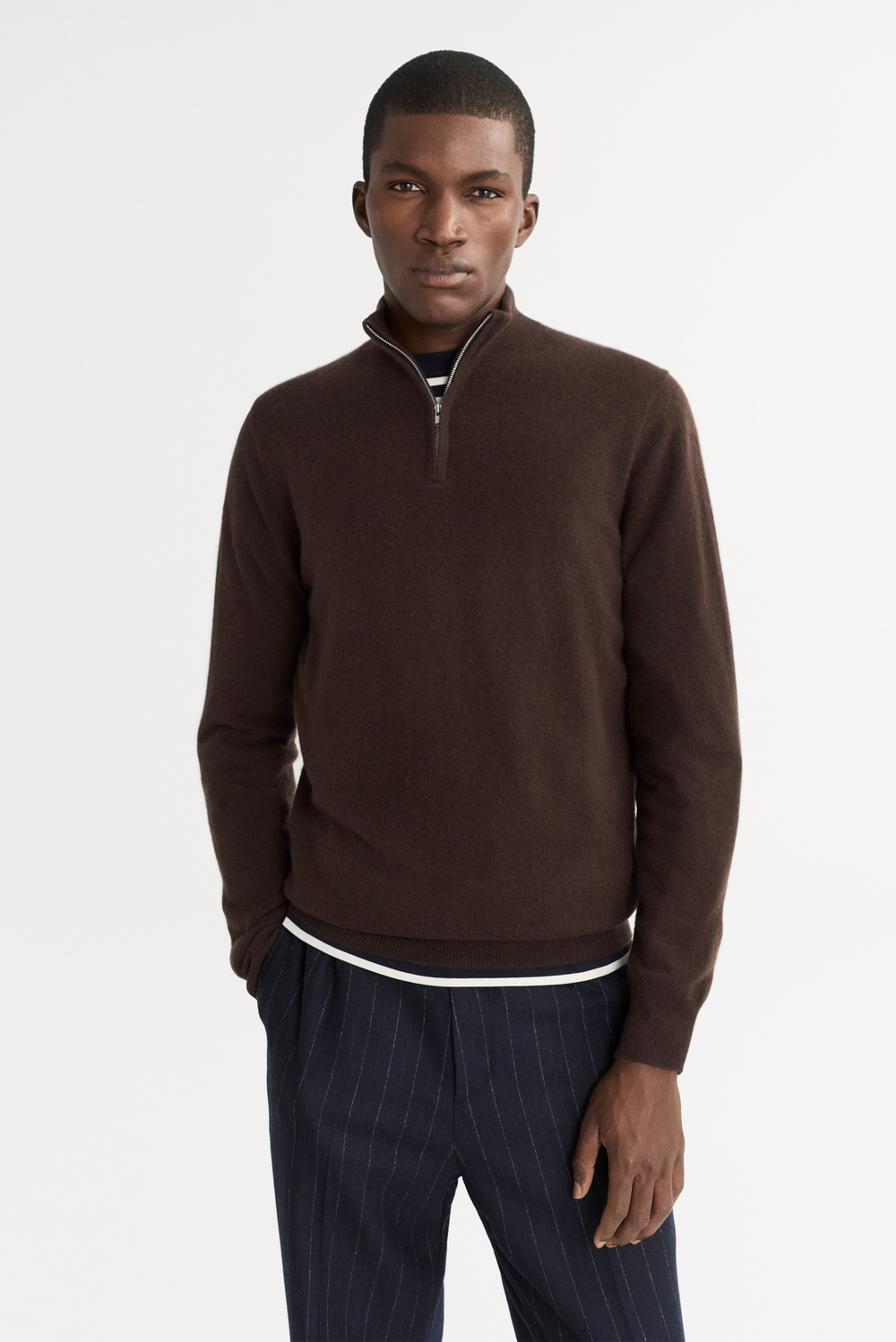 NKNIT ンニットvegan mouton half zip BIG キャメル NKNIT vegan mouton half zip BIG ムートンアウター