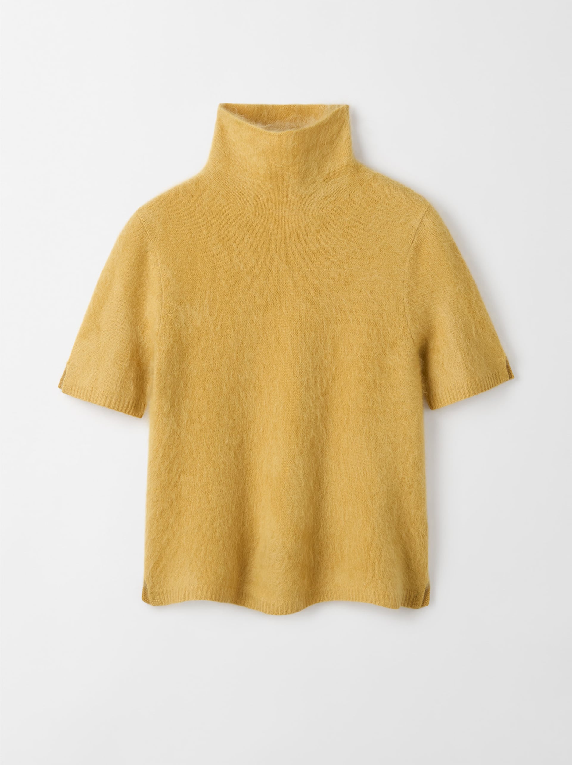 Brushed short sleeve turtleneck 1