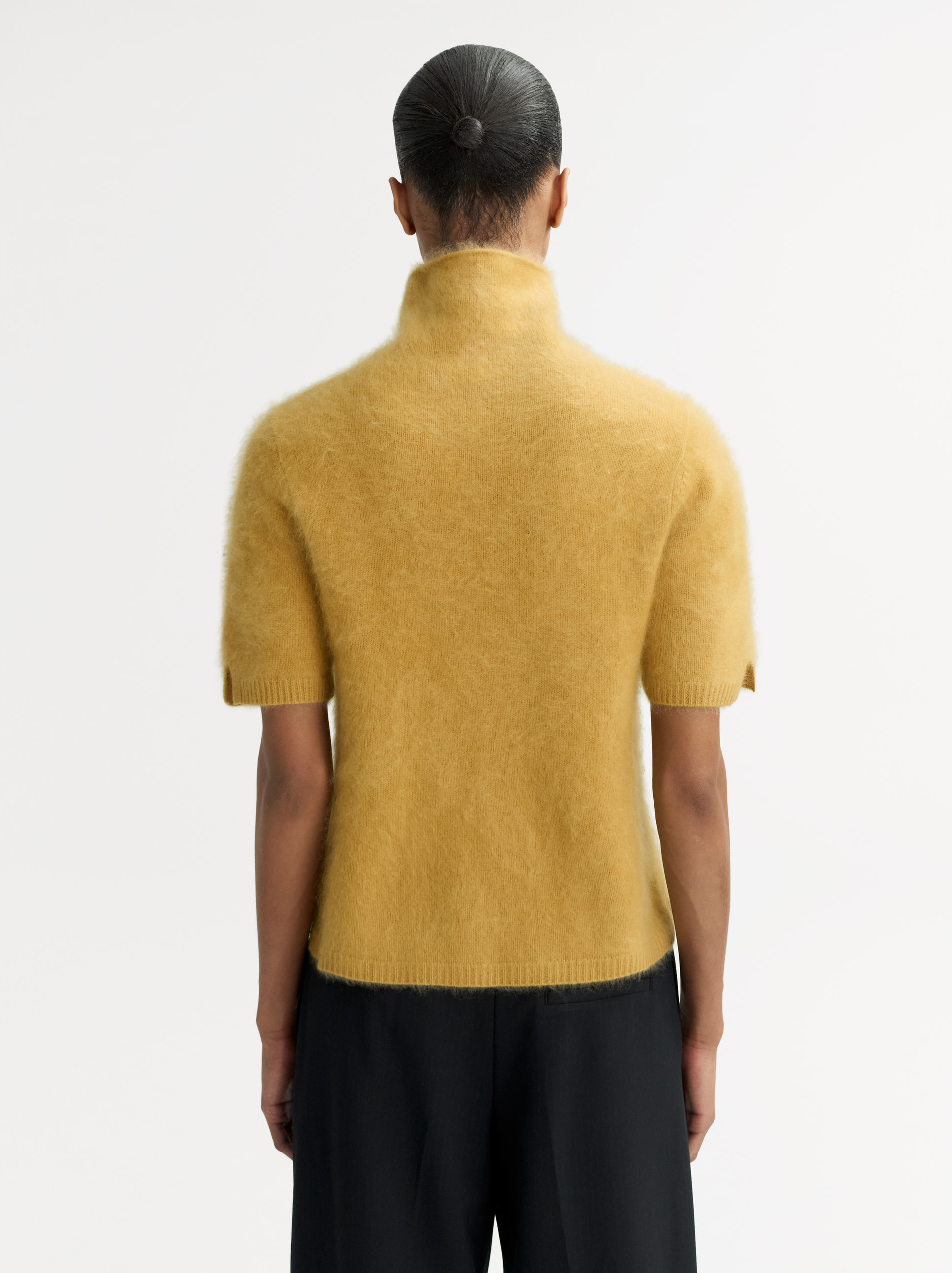 Brushed short sleeve turtleneck 3