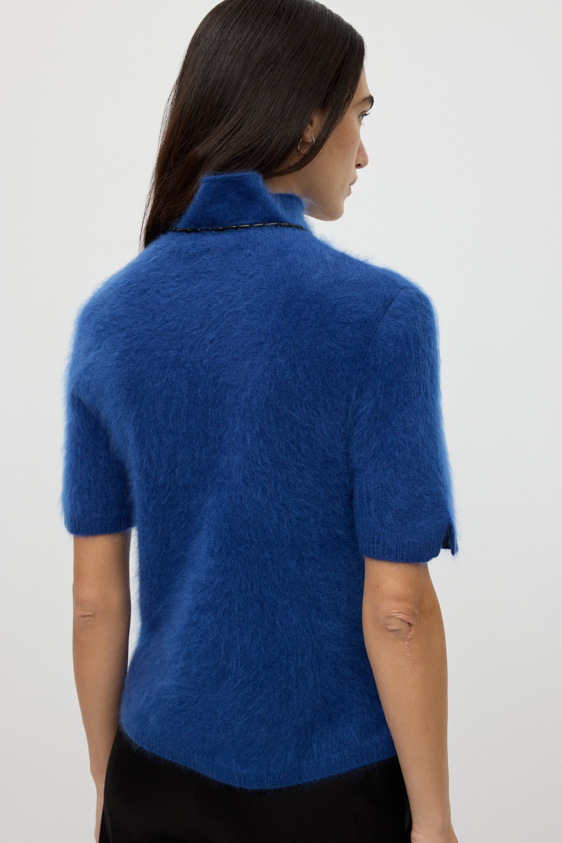 Brushed short sleeve turtleneck 3