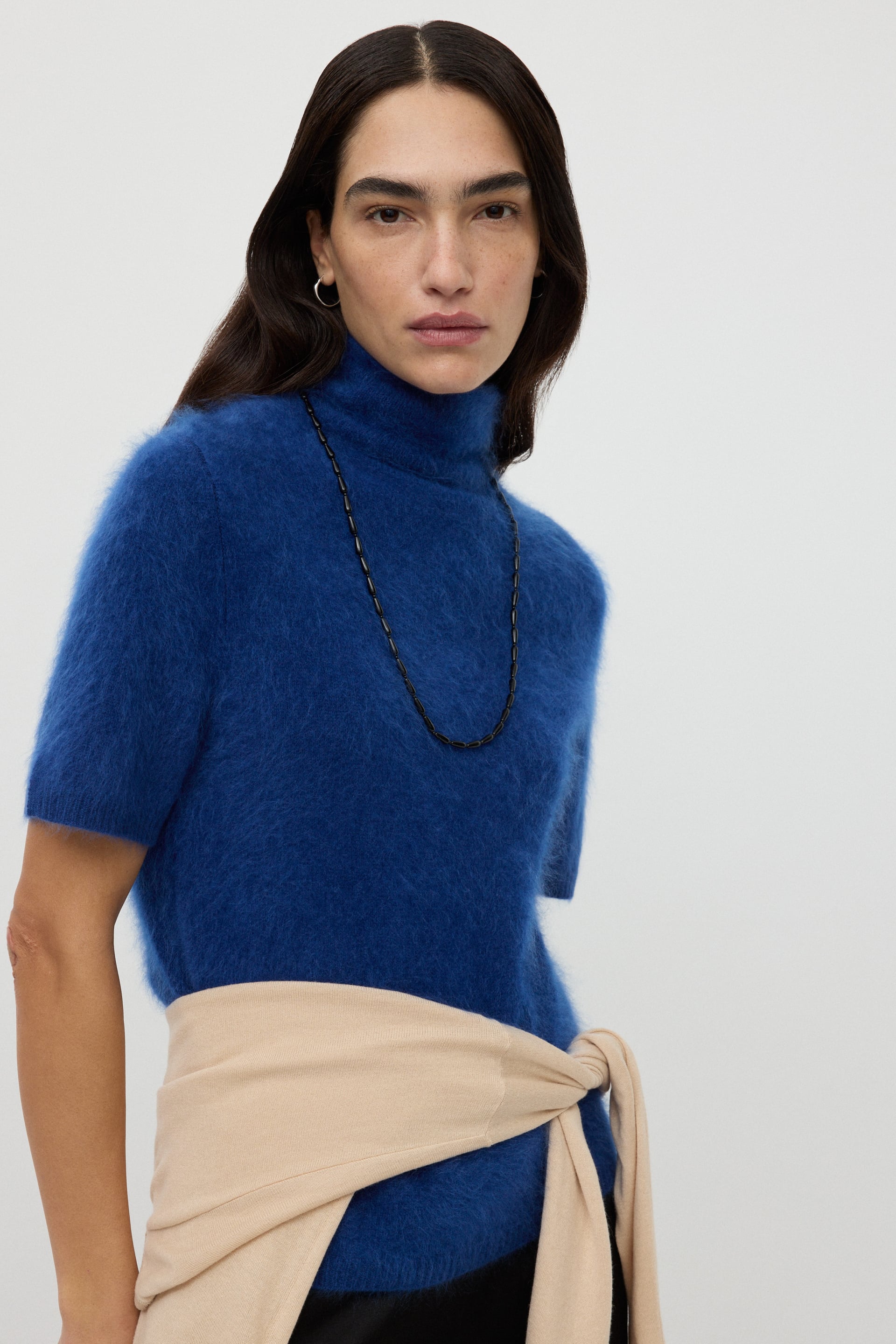 Brushed short sleeve turtleneck 4