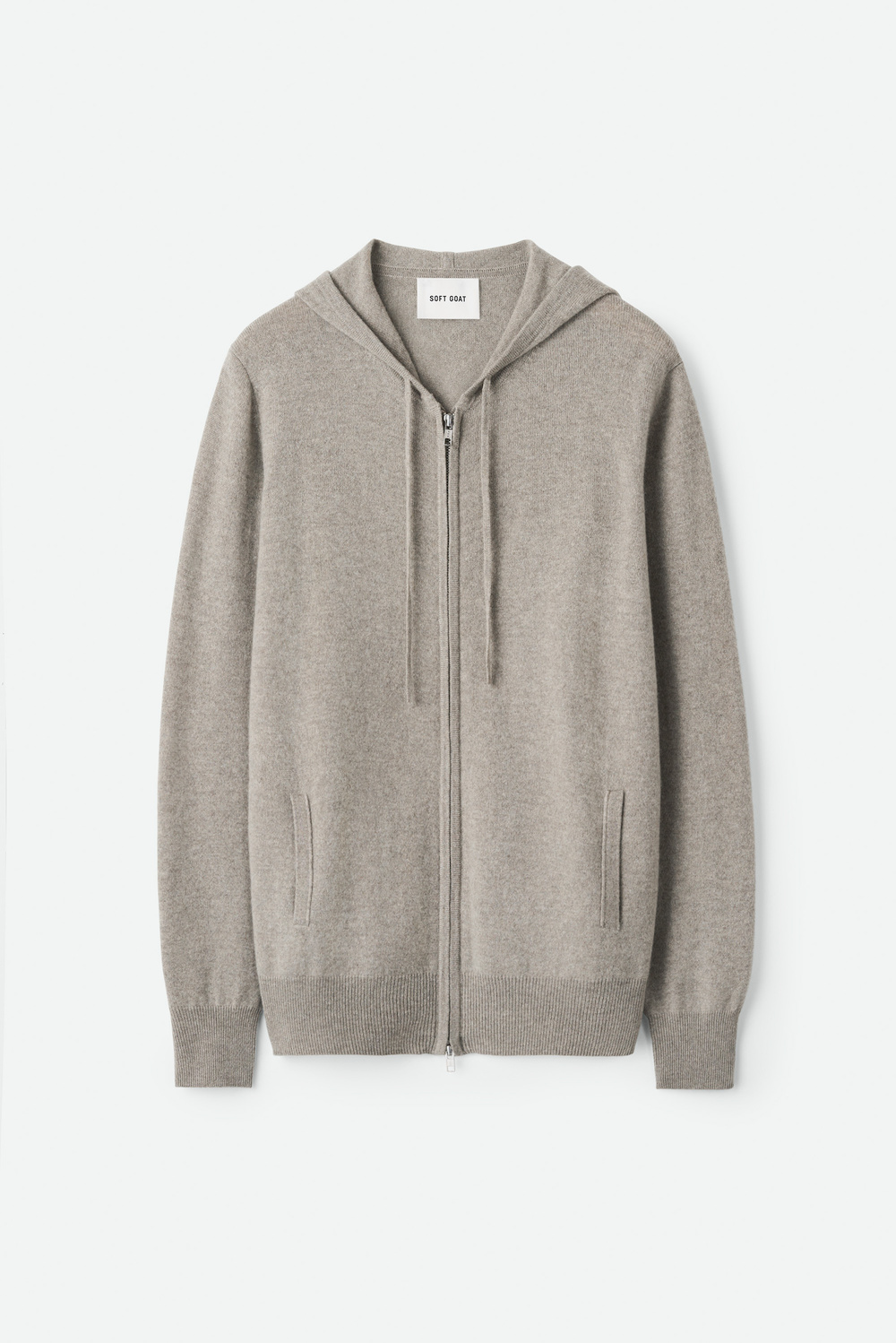 Men's Zip Hoodie - Hoodies - Navy | Soft Goat