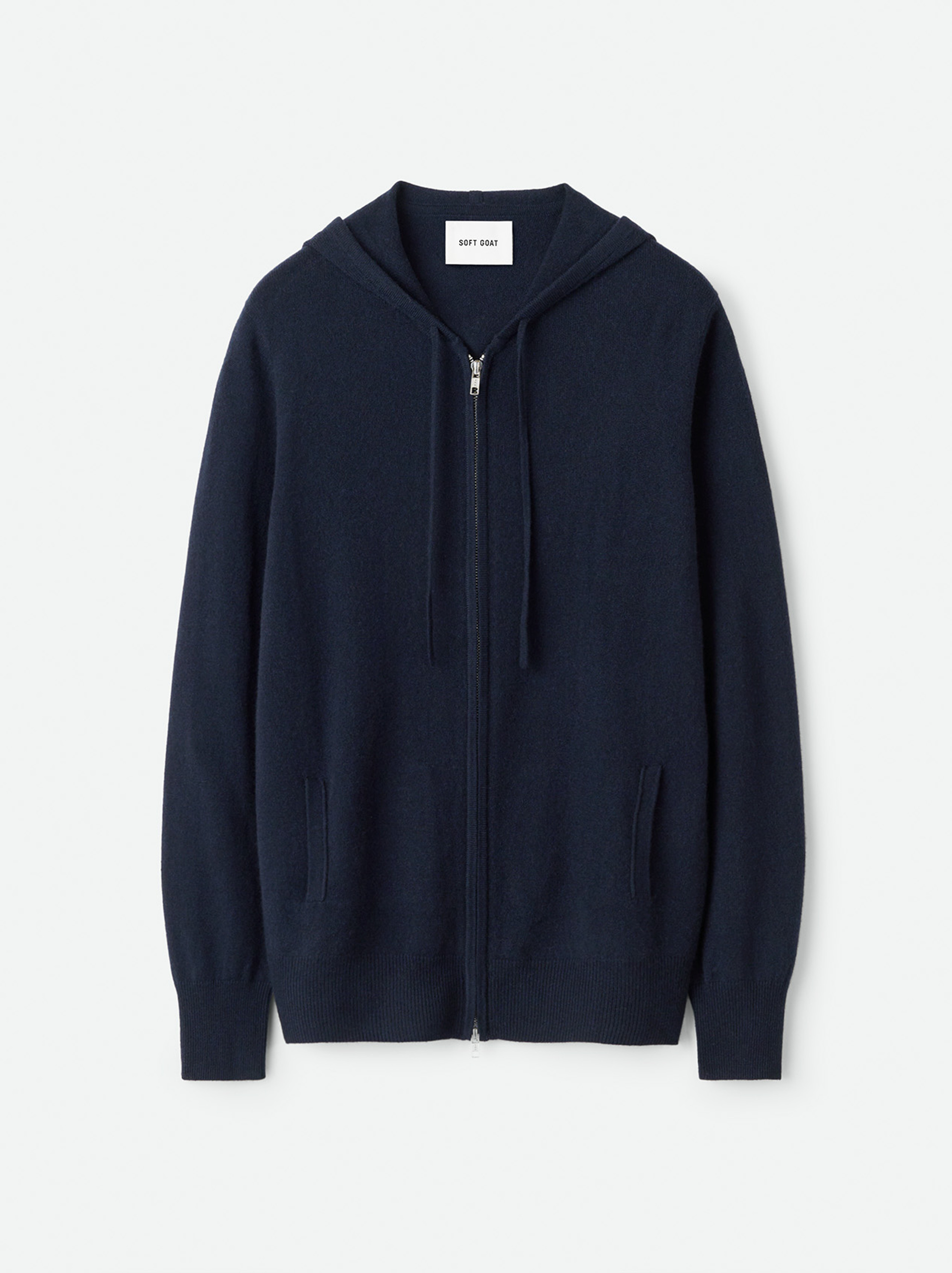 Men's Zip Hoodie Navy 1