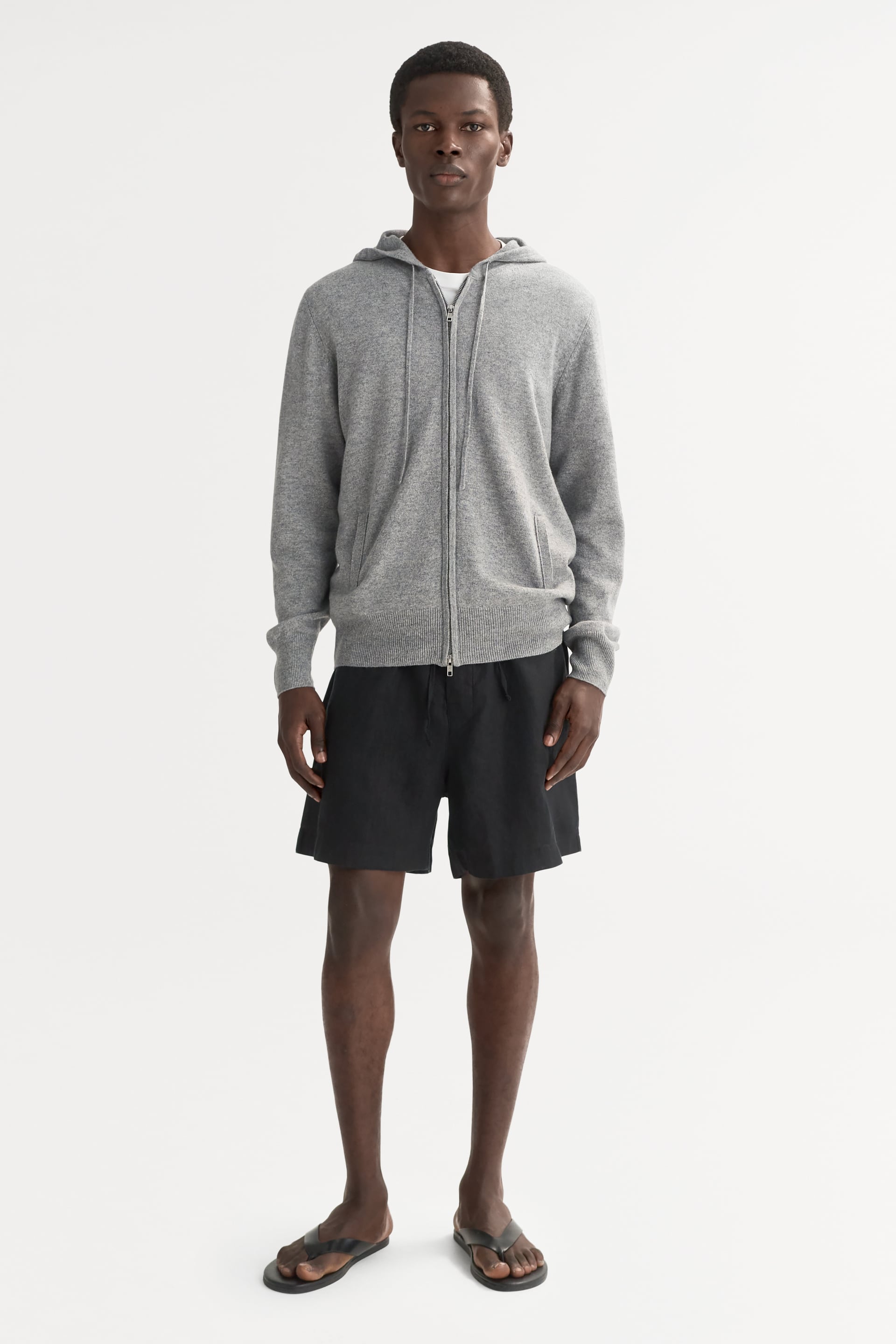 Men's zip hoodie Grey 2