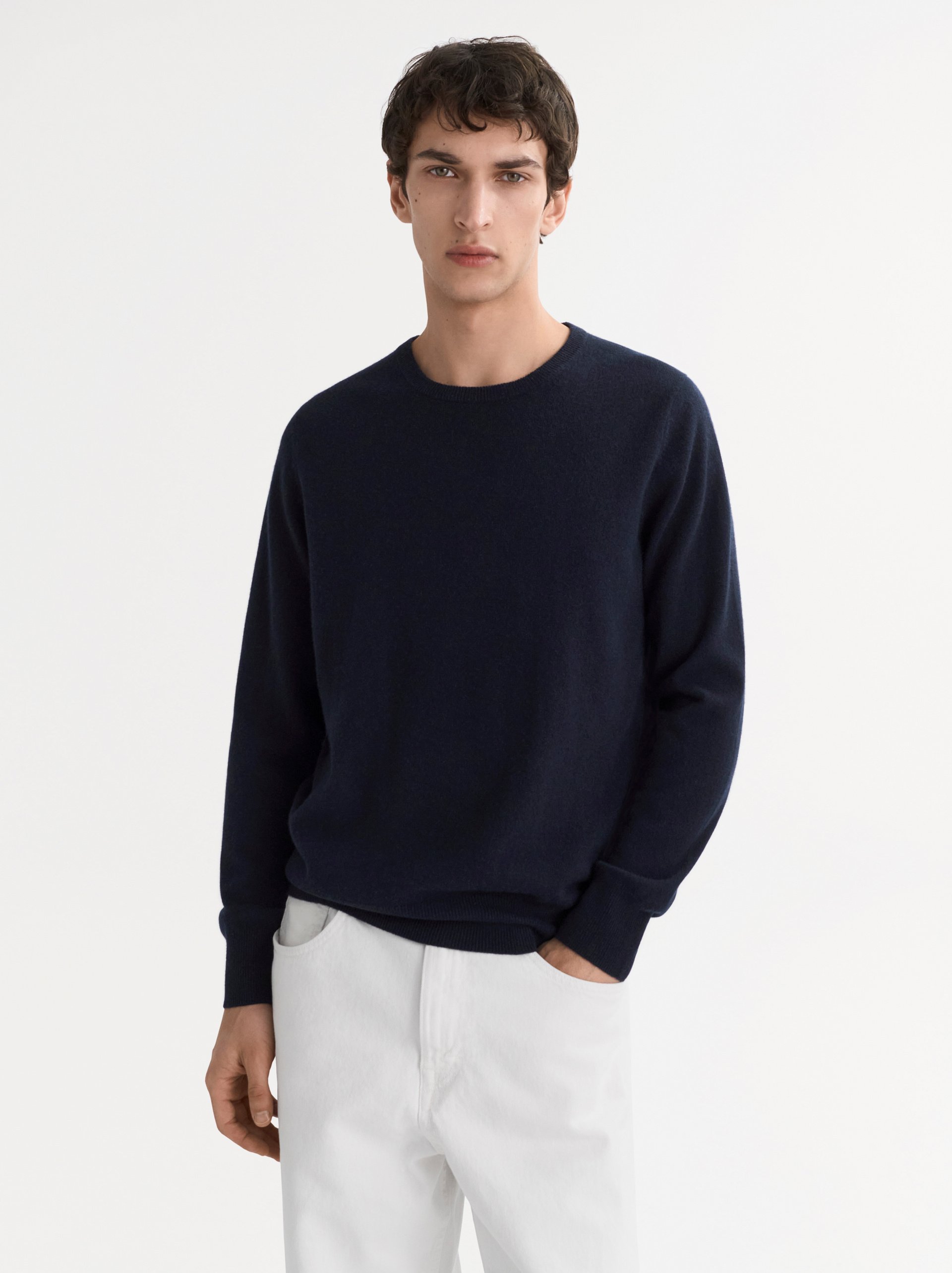 Men's Classic Crewneck Navy 2