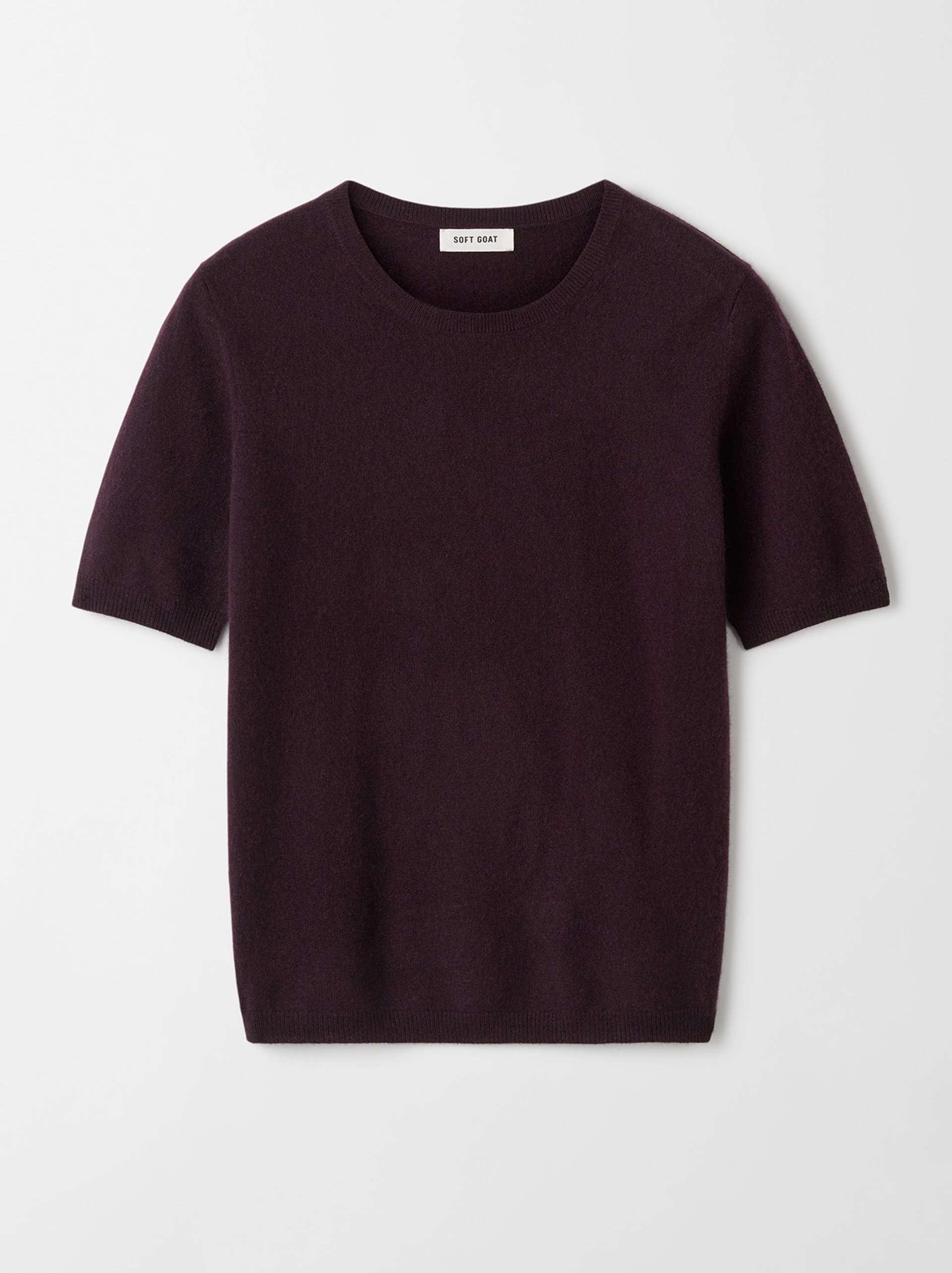 Short sleeve crewneck Midnight Plum 1