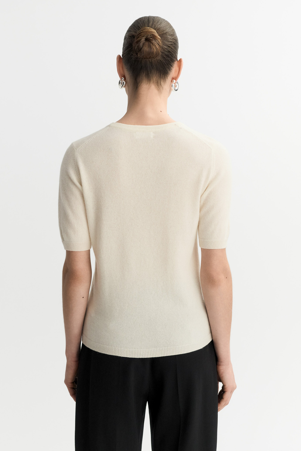 アンヌーク　Lowgauge Short Knit ベージュ ànuke online store（アンヌーク） / Lowgauge Short