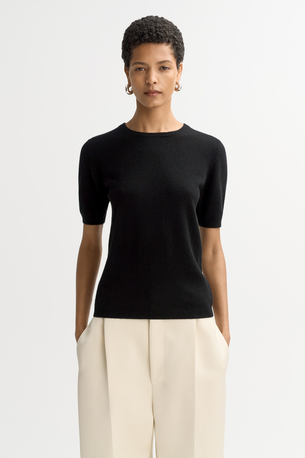 完売jself Sleeve Slit Short Sweat グレー SLY | CRUSHED OVER SWEAT トップス (Tシャツ・カットソー(長袖