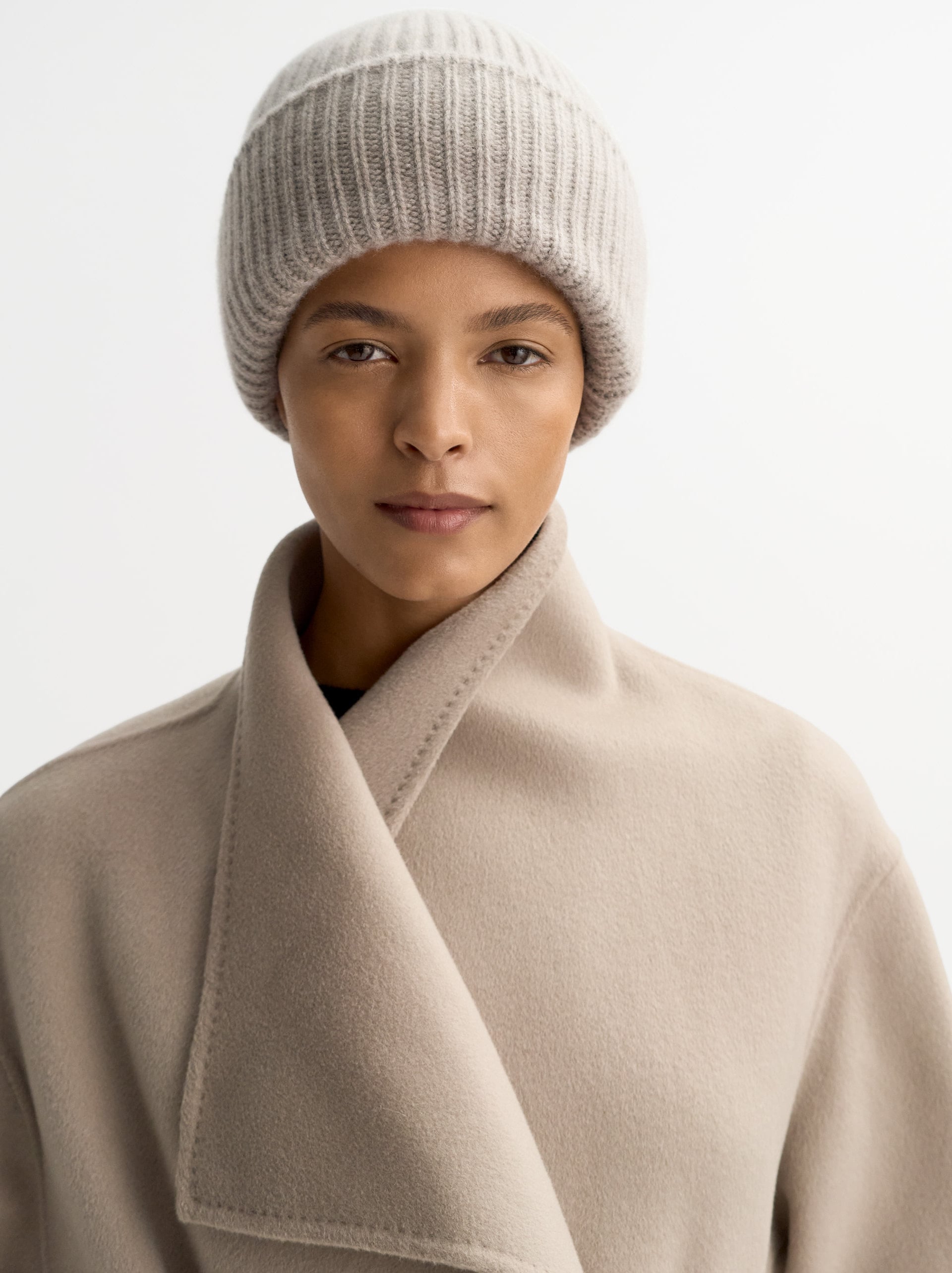 Ribbed beanie 0