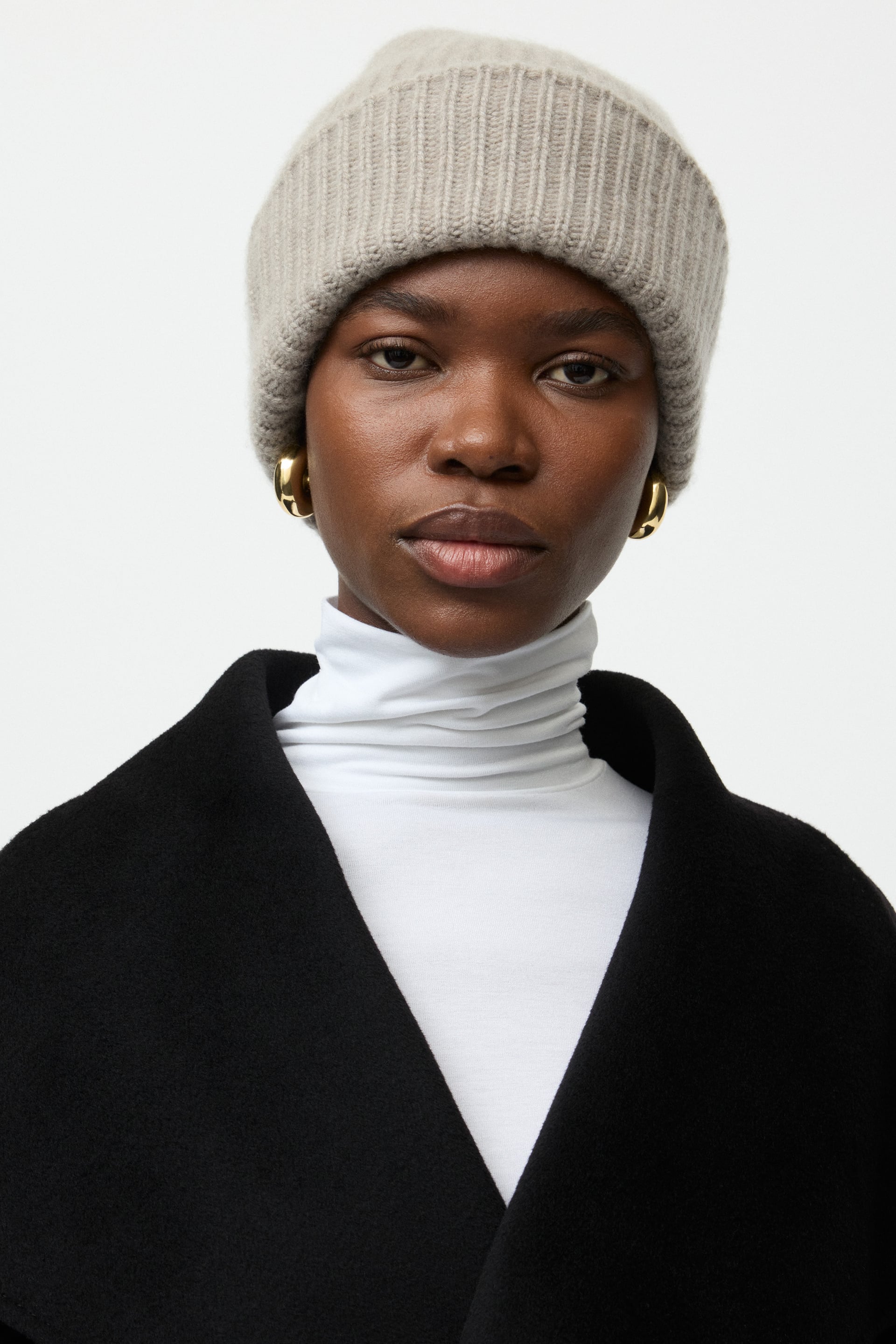 Ribbed beanie 0