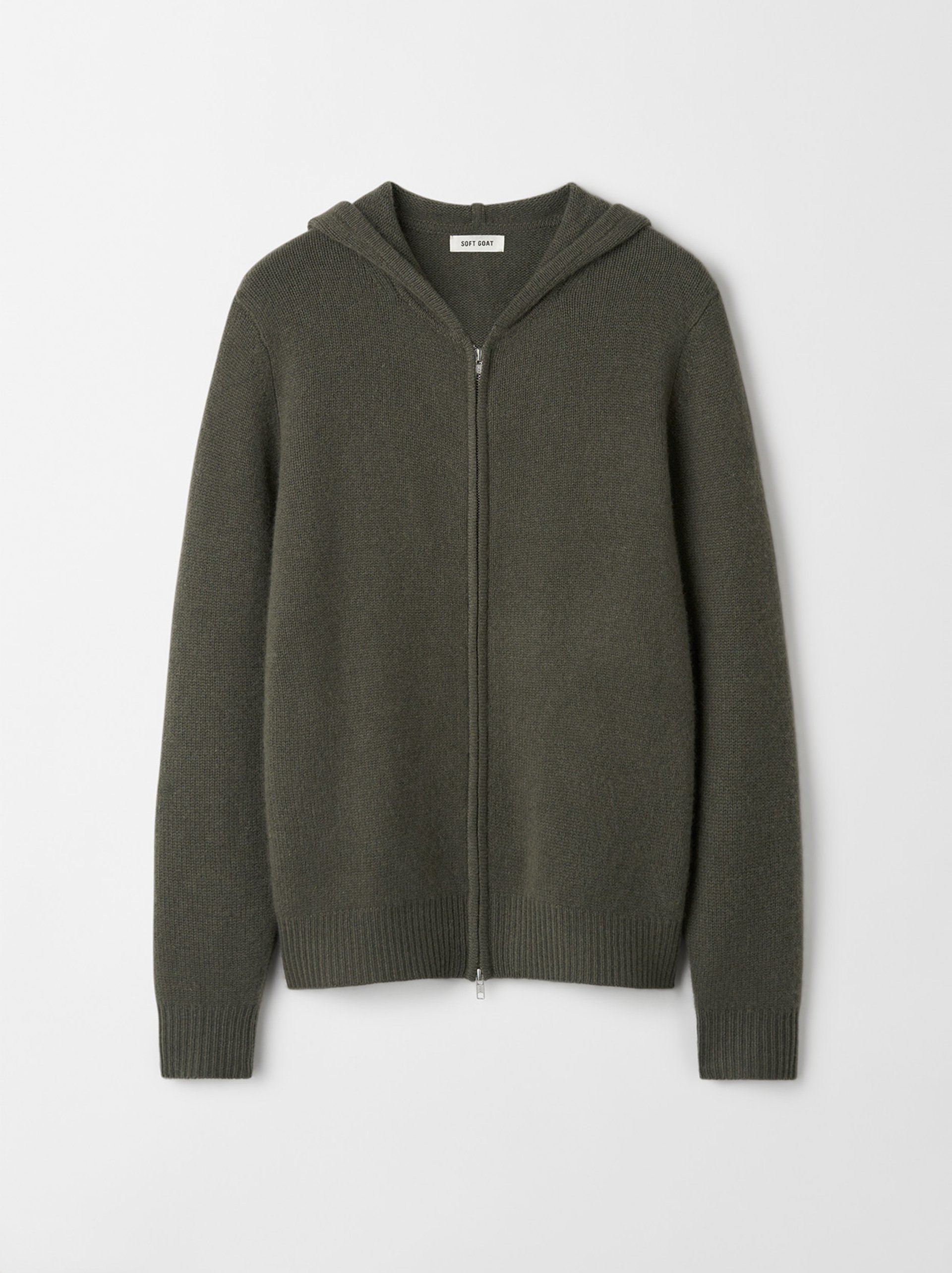 Men's Chunky Hoodie Olive 1