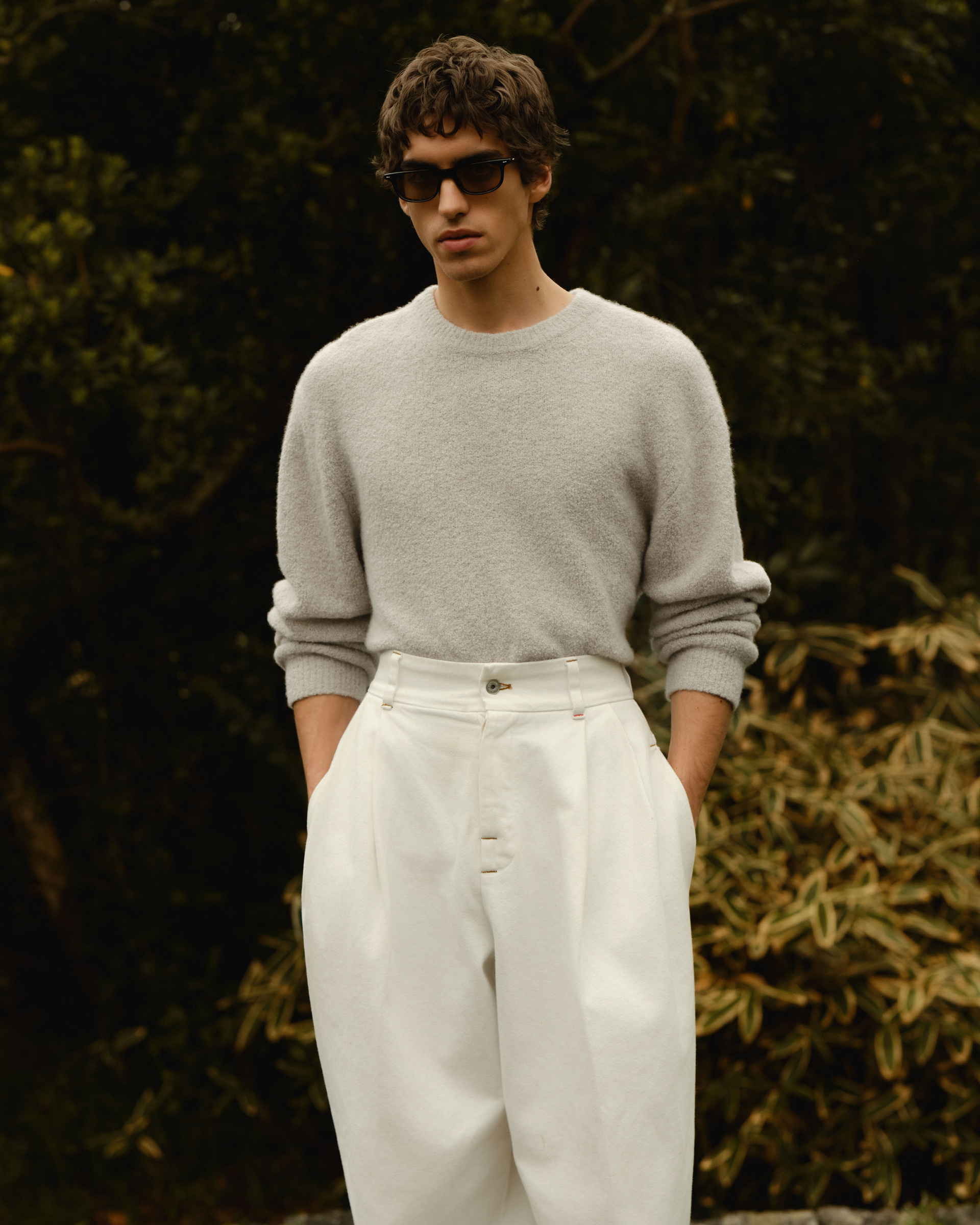 Men's Boucle Crewneck 6