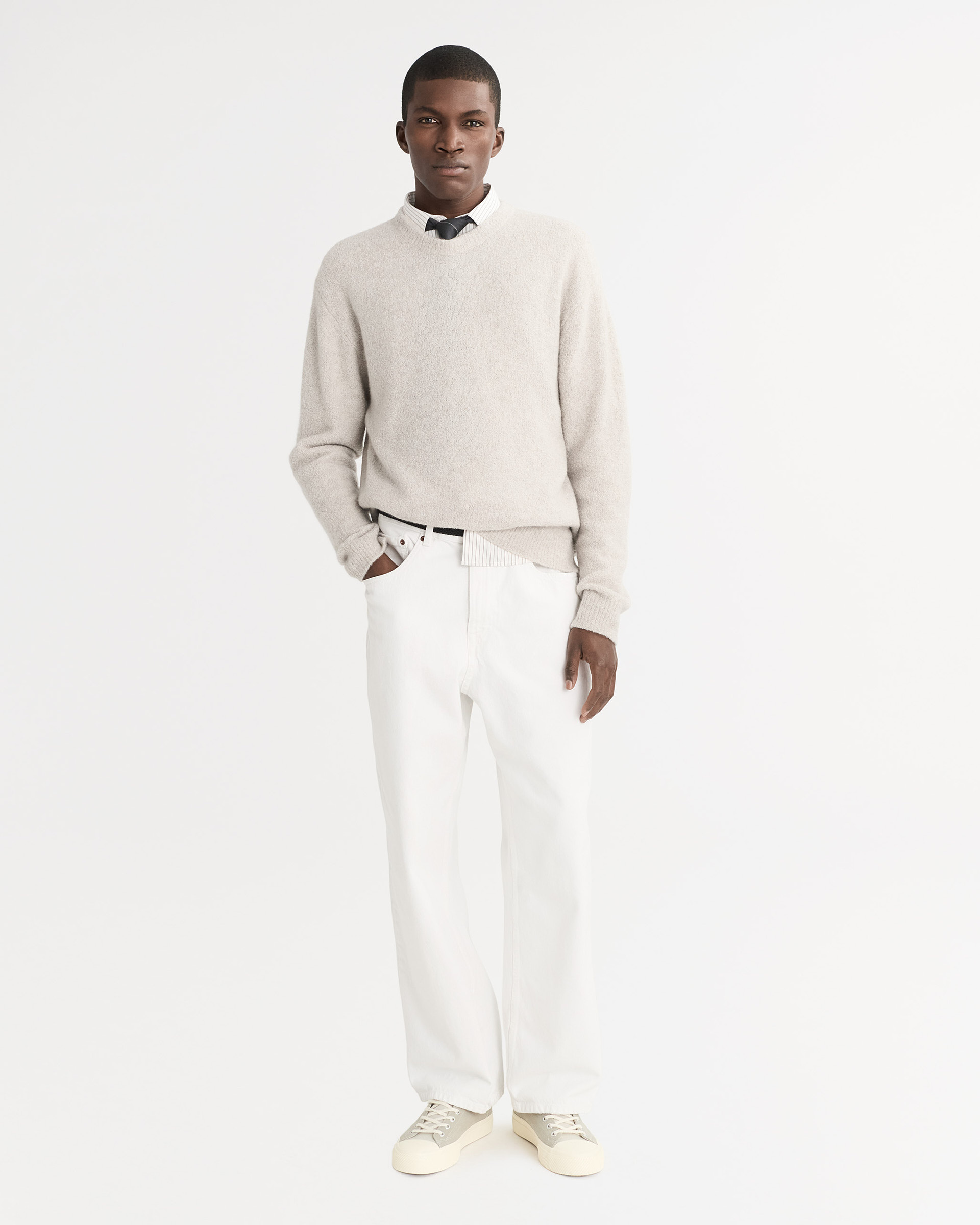 Men's Boucle Crewneck 0