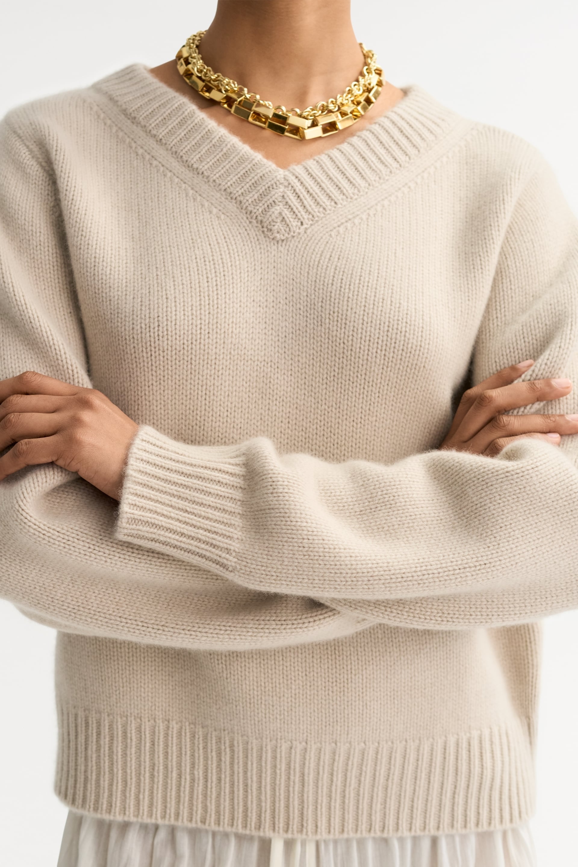 Chunky v-neck 4