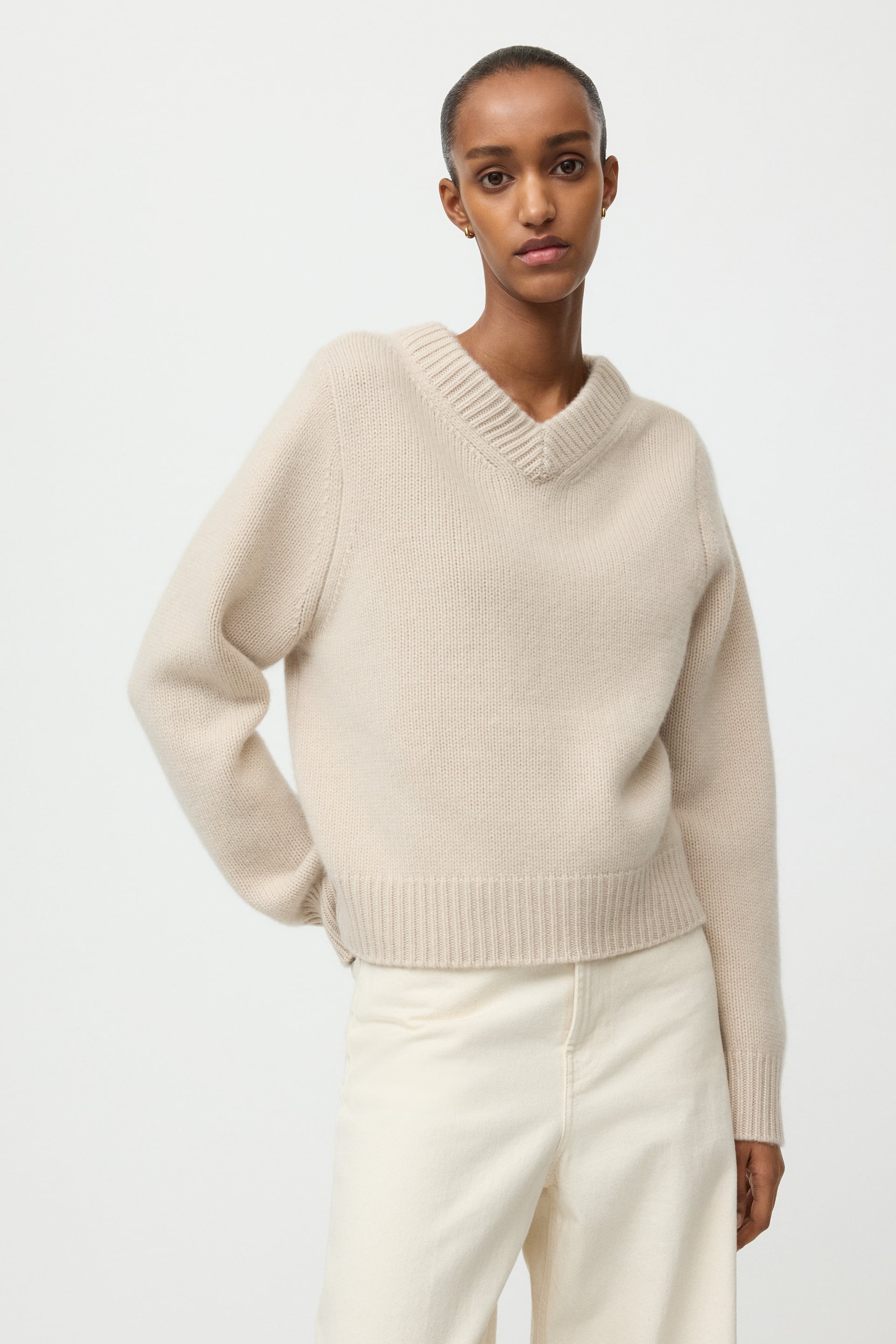 Chunky v-neck 2