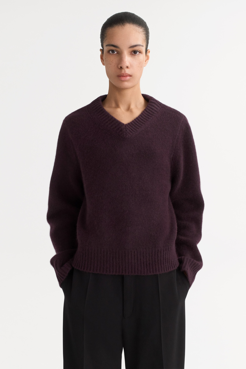 柿乃葉別注 Cashmere W Face Sports Jkt size3 Zenergy Luxe® Cashmere Blend Cowl Sweater | Chico's