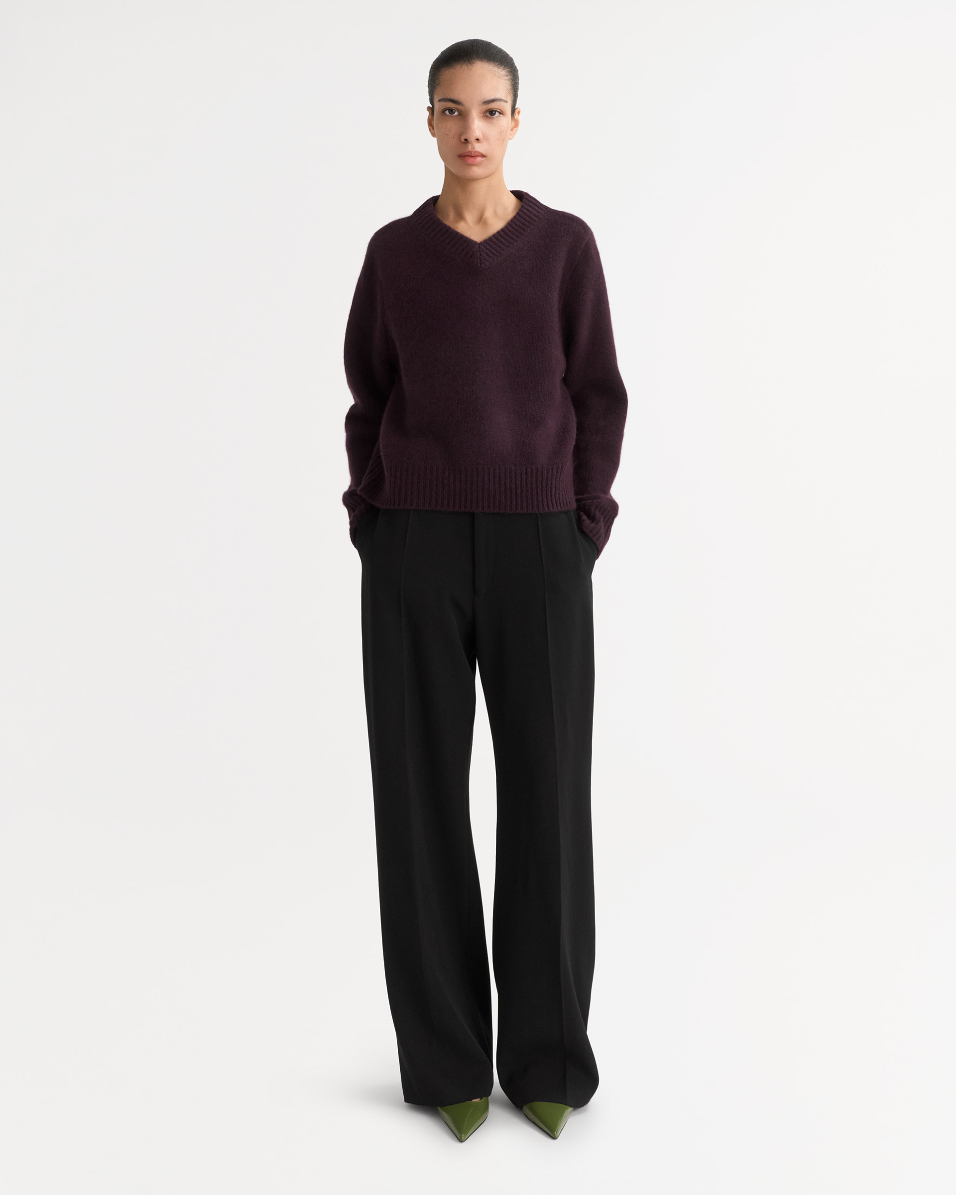 Chunky v-neck 2