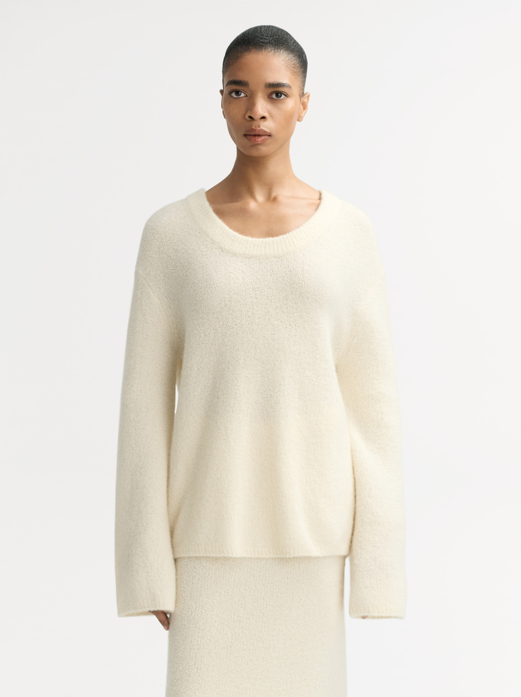 トップス muguet bijou ribbon sweat IVORY Natural & Cream Woven Jute Ribbon - 2 1/2